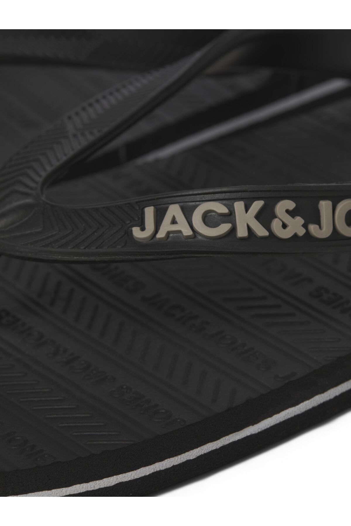 دمپایی سیاه مردانه Jack Jones انگشت مردانههان Jack & Jones