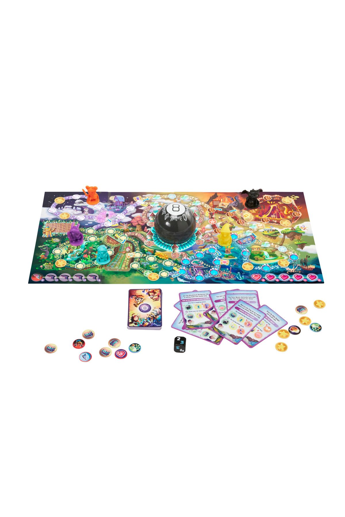 Mattel Games-Magic 8 Ball Board Game HLX92 4
