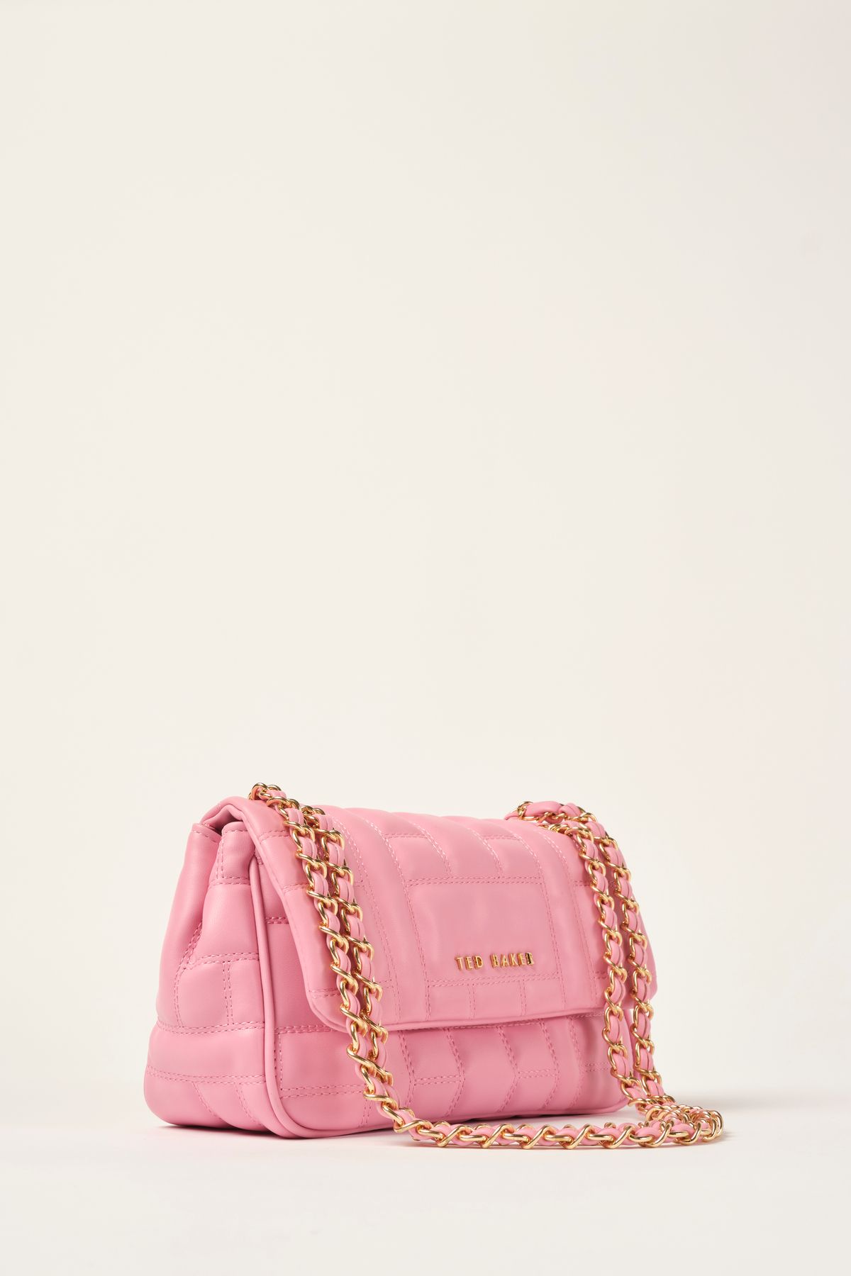 Ted Baker Pink Tb Quilted Small Shoulder Bag 2577 Trendyol