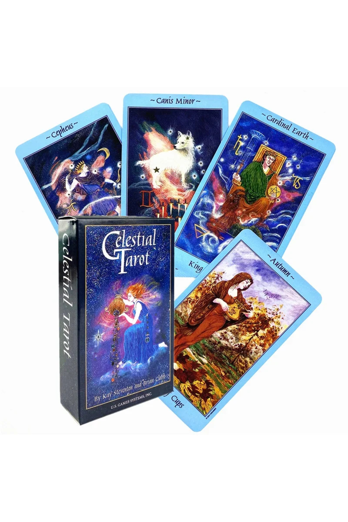 JIMMYTU-Celestial Tarot Cards 78 Cards Full Color Deck Oracle Card Card Game Board Toy Popular For Beginn... 2
