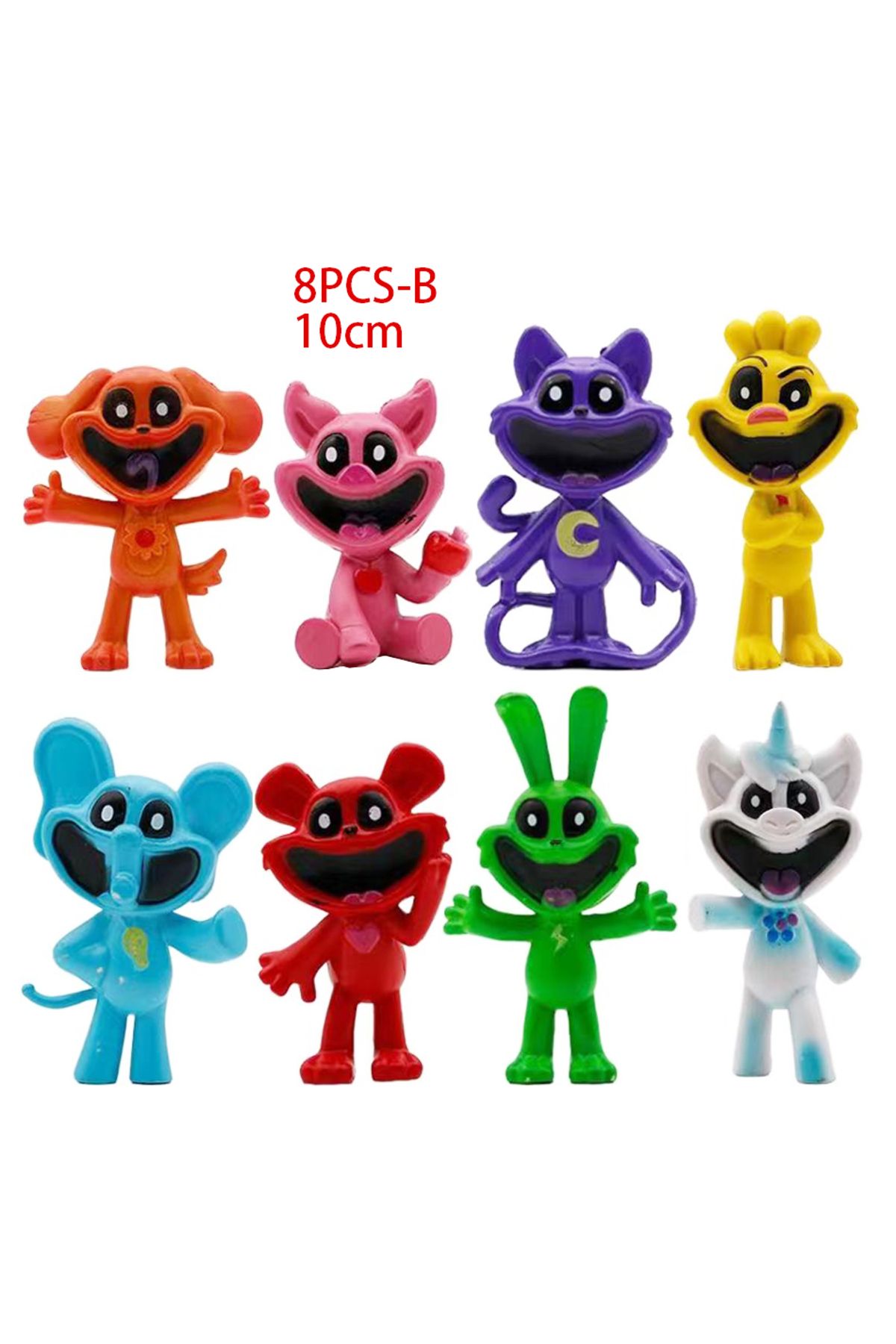Choice-Anime 8PCS Smiling Critters Figure Smiling Critters Cat Nap Dog Day Catnap Dogday Figure Set Toys... 4