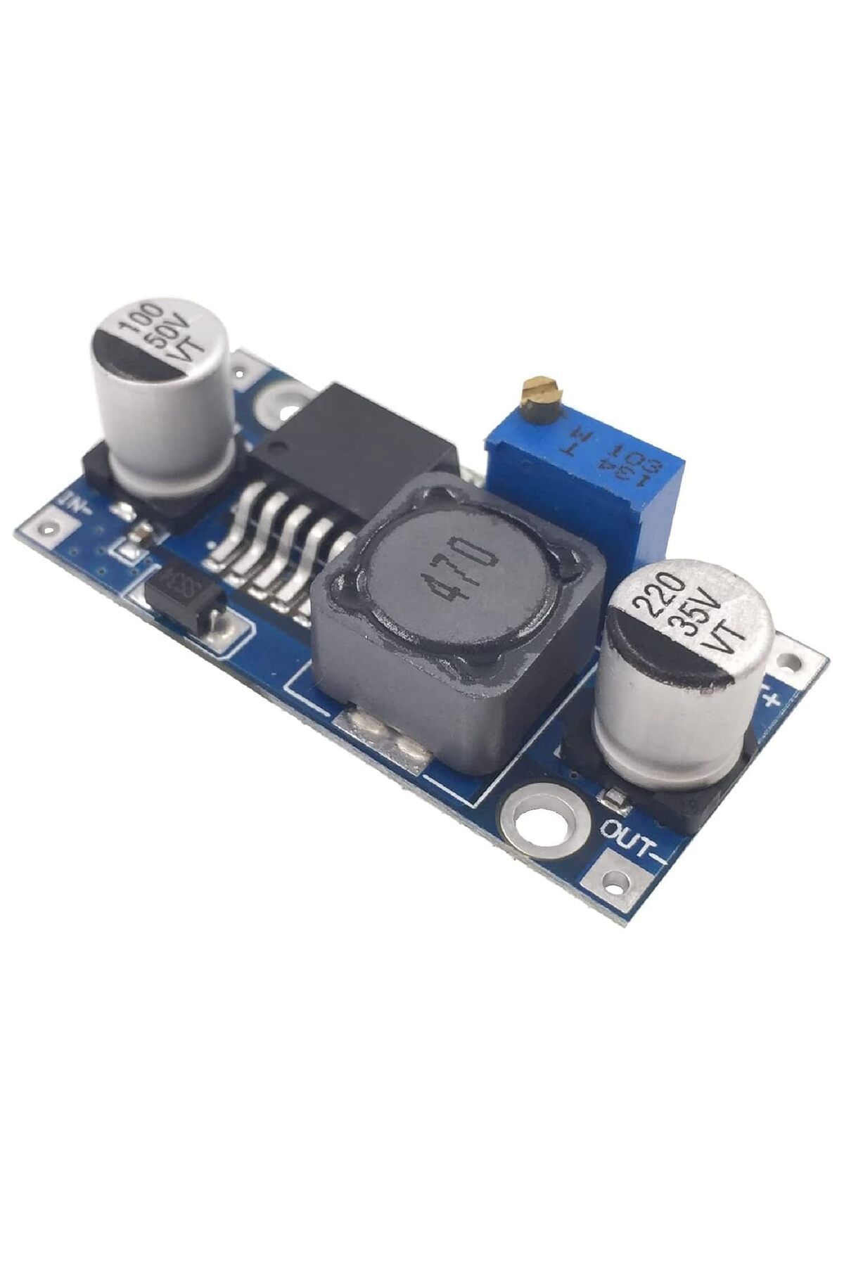 AOKIN-10pcs LM2596 LM2596S DC-DC Step Down Variable Volt Regulator Input 3.0-40V Output 1.5-35V Adjusta... 7