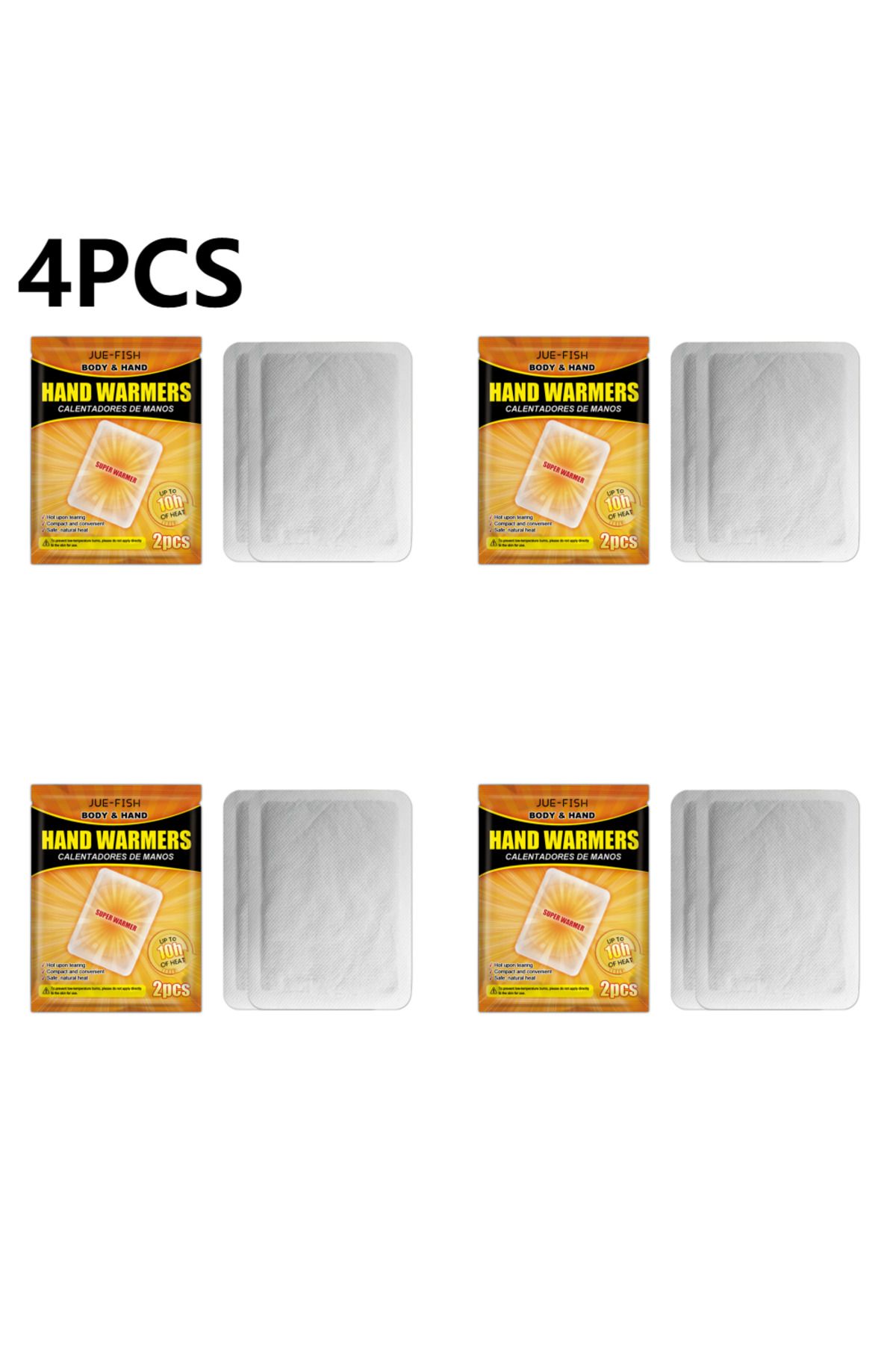 Choice-1-5Pcs  Self  Adhesive Heat Patches Hand Warmers Long Lasting Disposable Heating Pack Natural Hea... 1