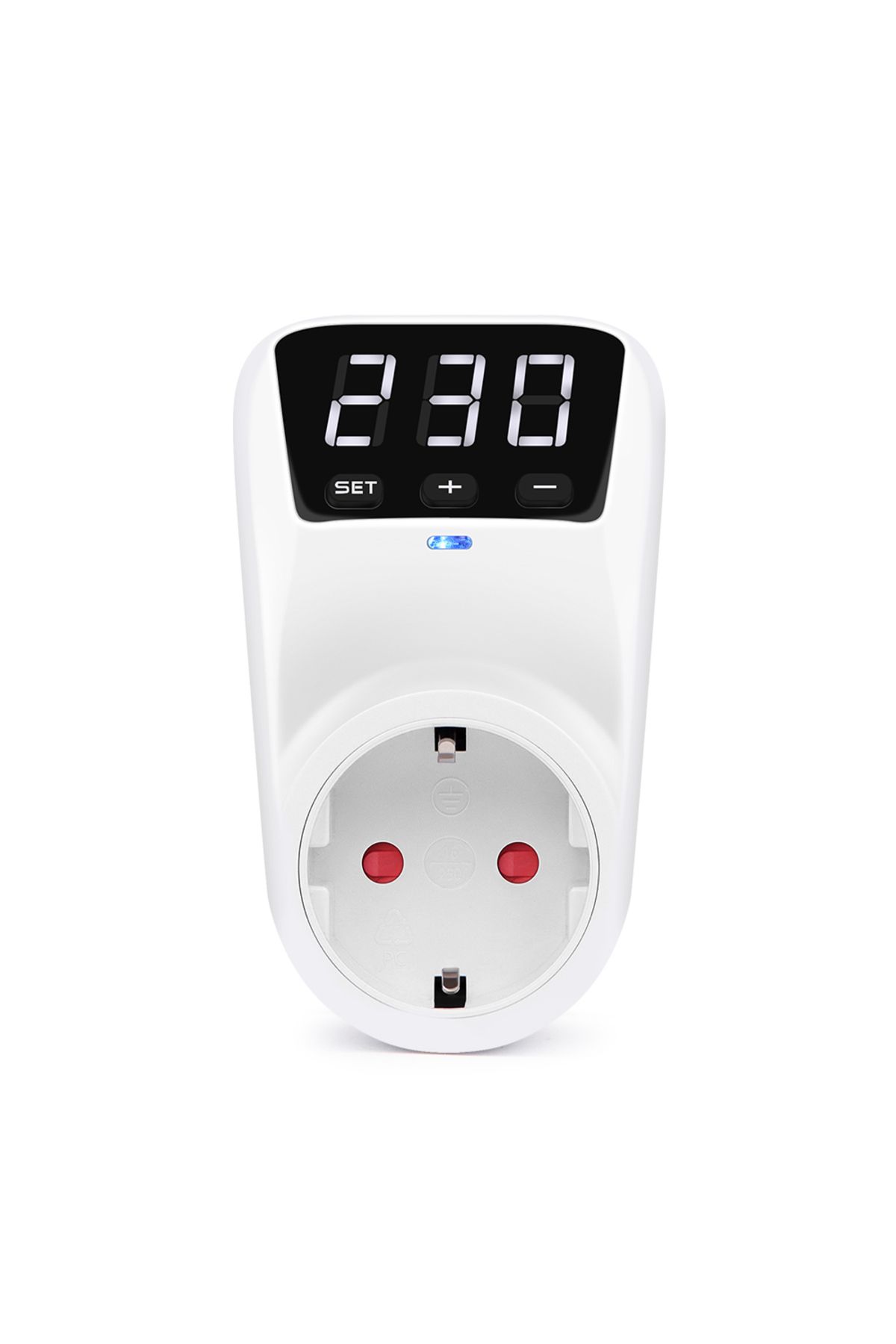 JUANJUAN-Eu 230v 16a New Adjustable Voltage Protector Socket Ac 230v 16a Automatic Power Surge Protector Eu P 7