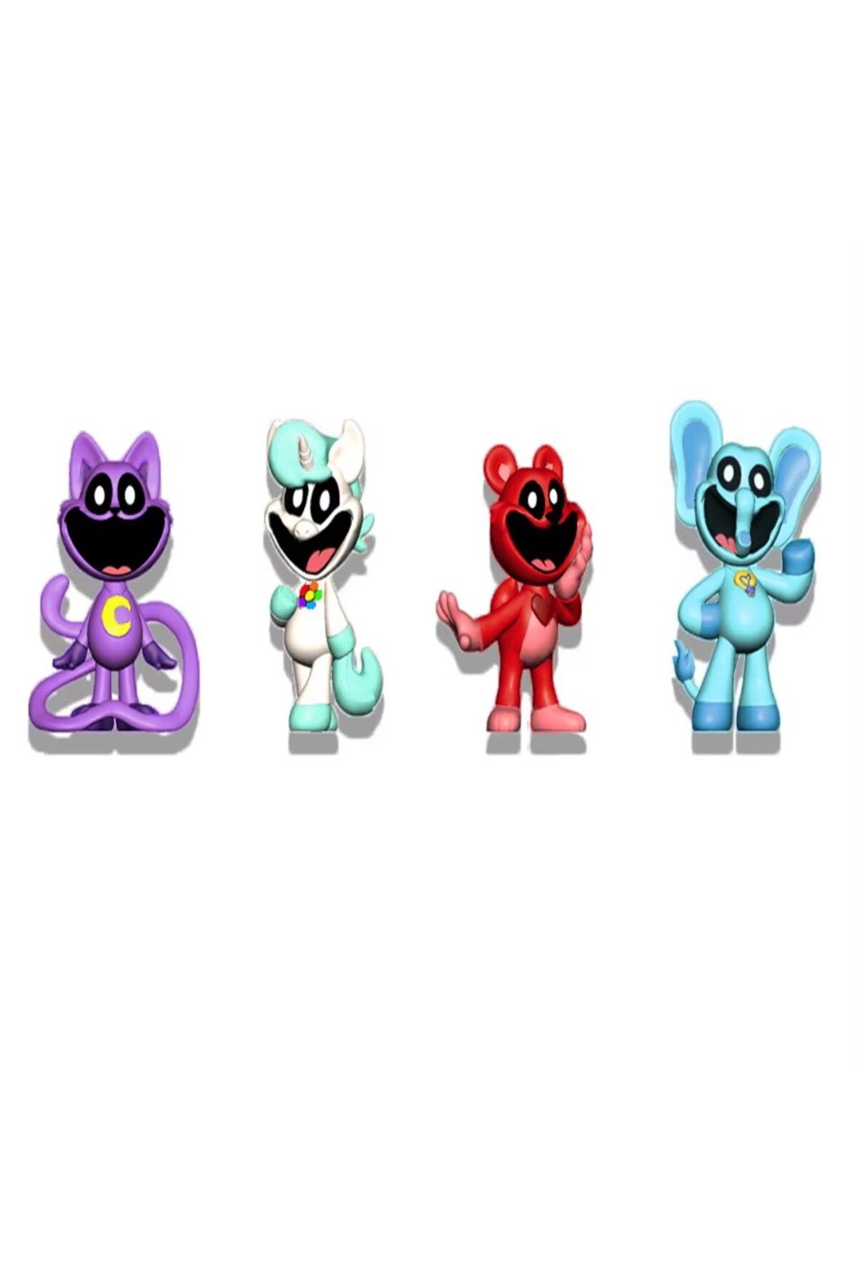 Choice-Anime 8PCS Smiling Critters Figure Smiling Critters Cat Nap Dog Day Catnap Dogday Figure Set Toys... 7