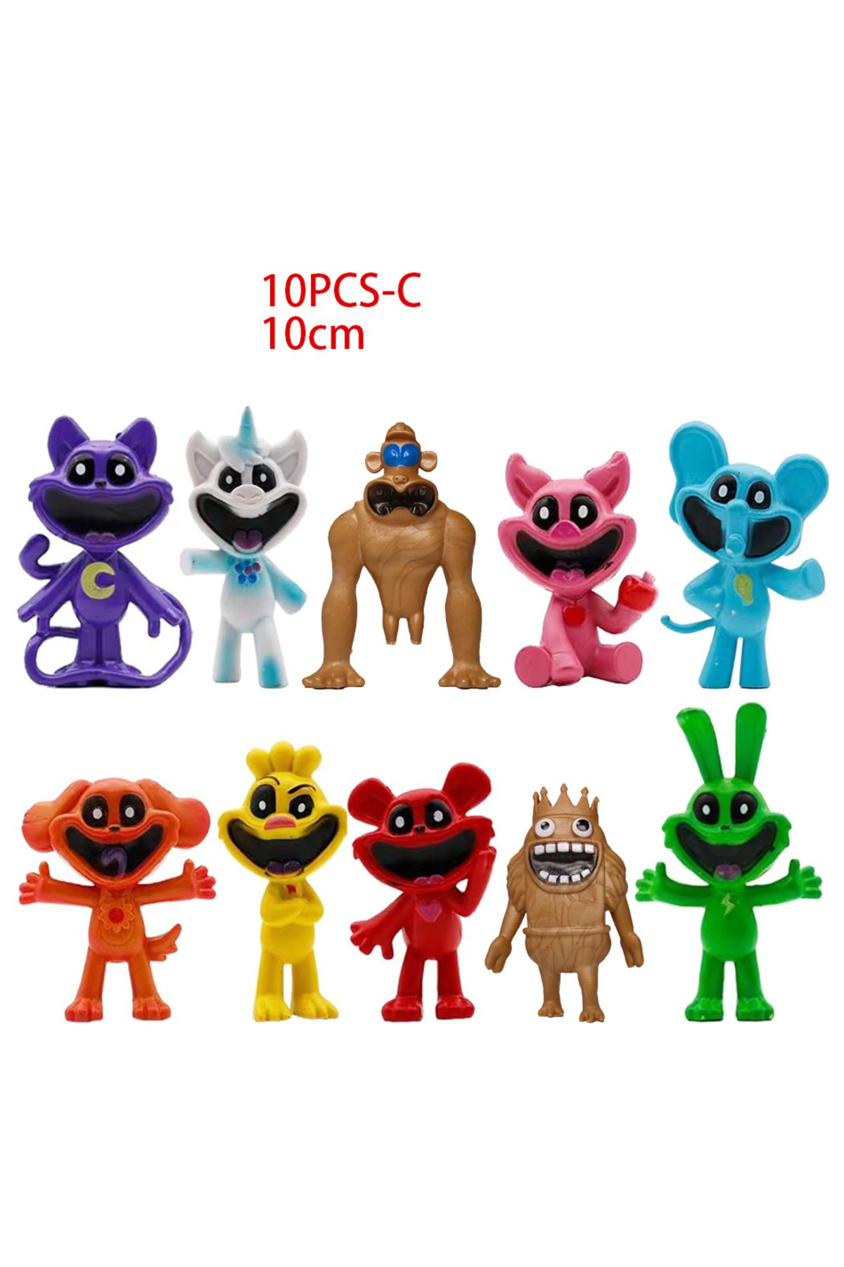 Choice-Anime 8PCS Smiling Critters Figure Smiling Critters Cat Nap Dog Day Catnap Dogday Figure Set Toys... 5