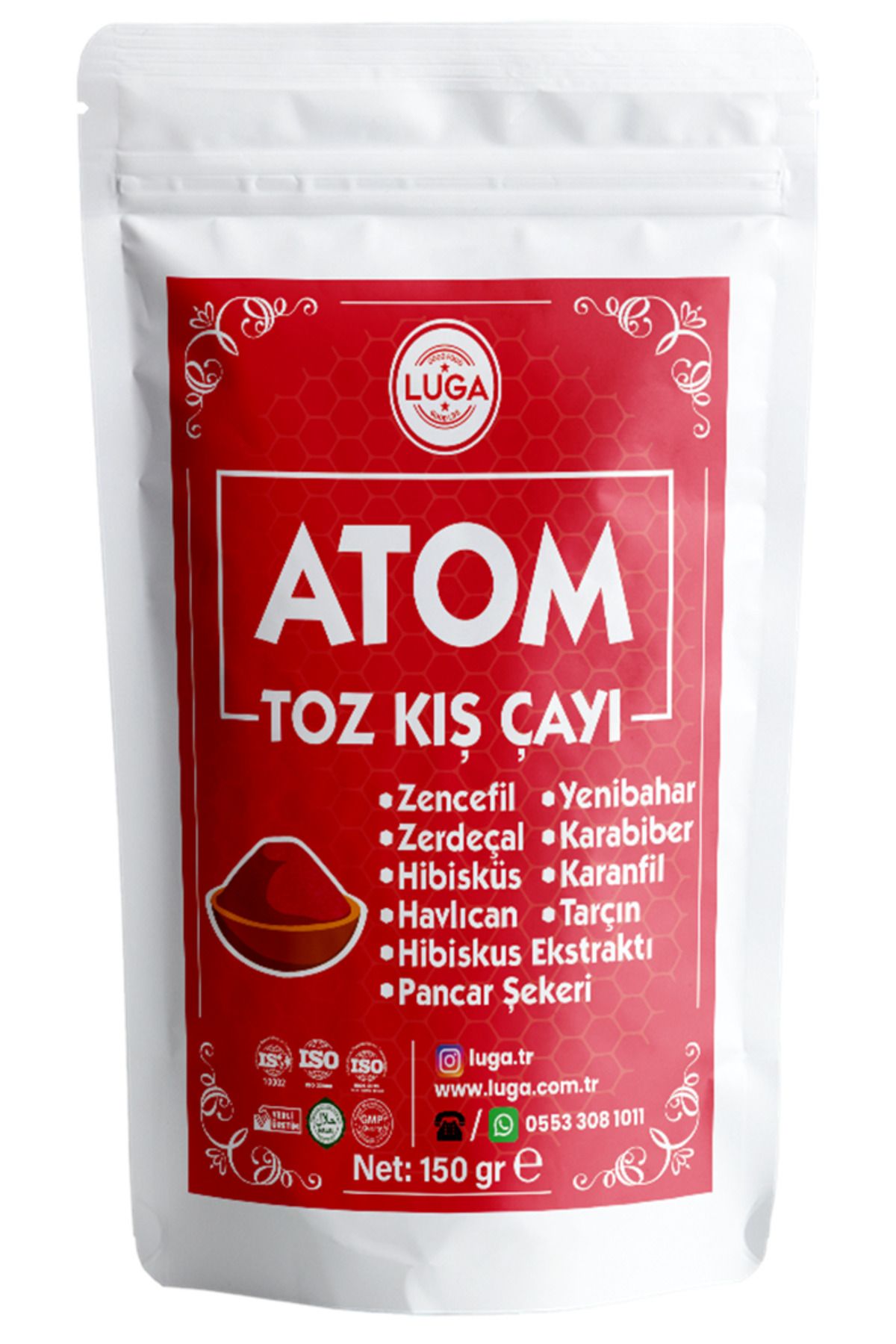 Luga Atom Toz Kış Çayı 150 gr