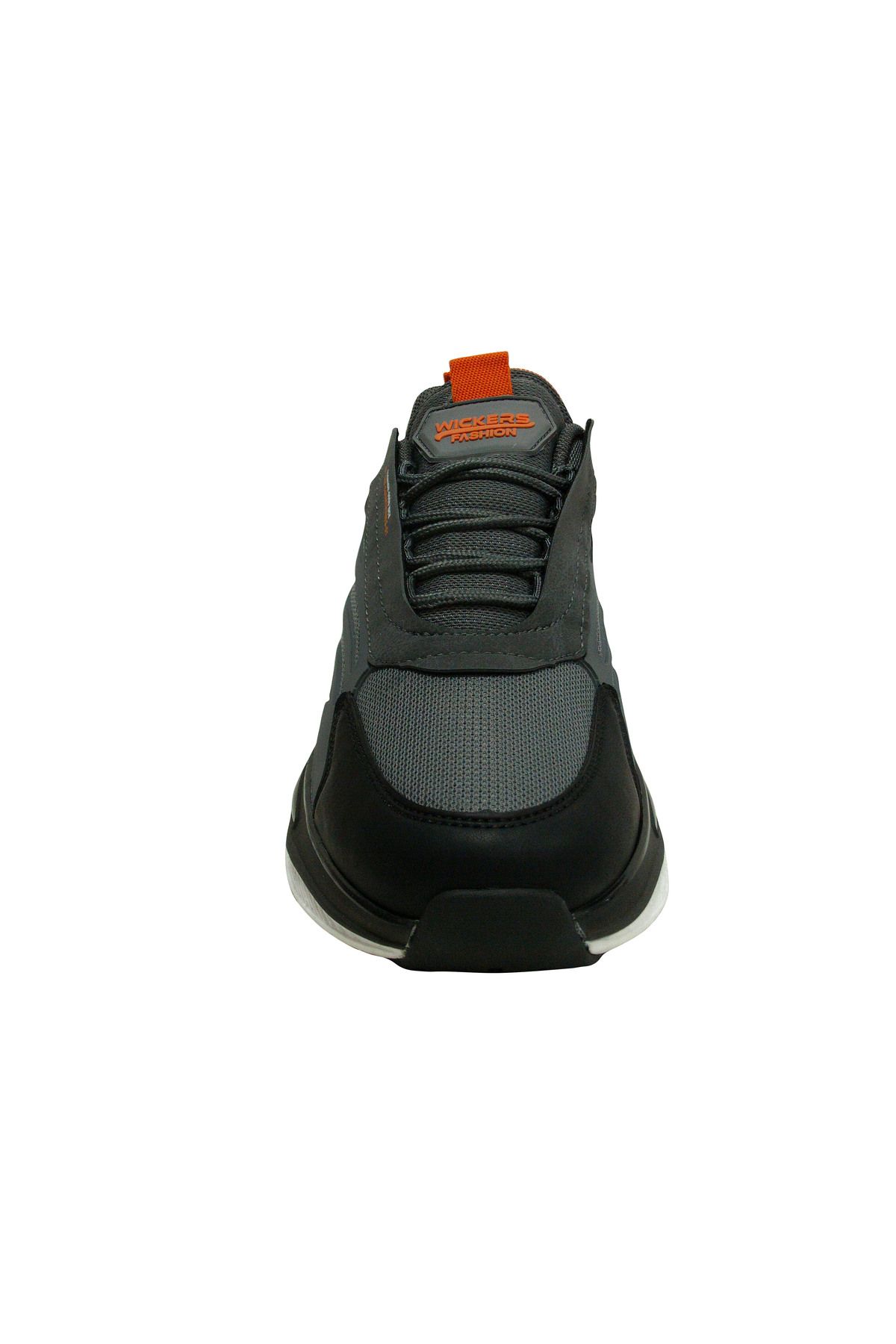 Wickers-Smoked Orange Lace-up Sneakers Sports Shoes 6