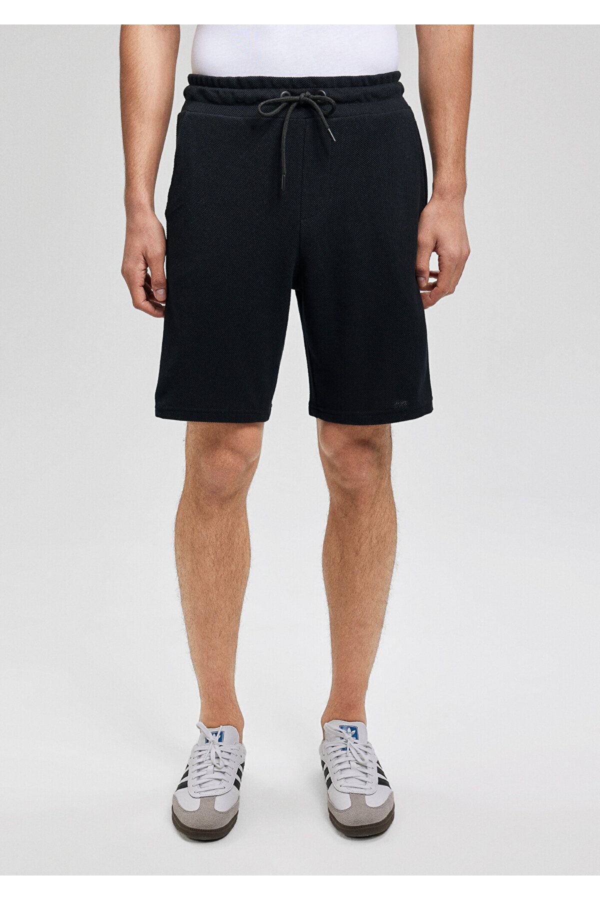 Mavi-Black Knitted Shorts 066694-900 3