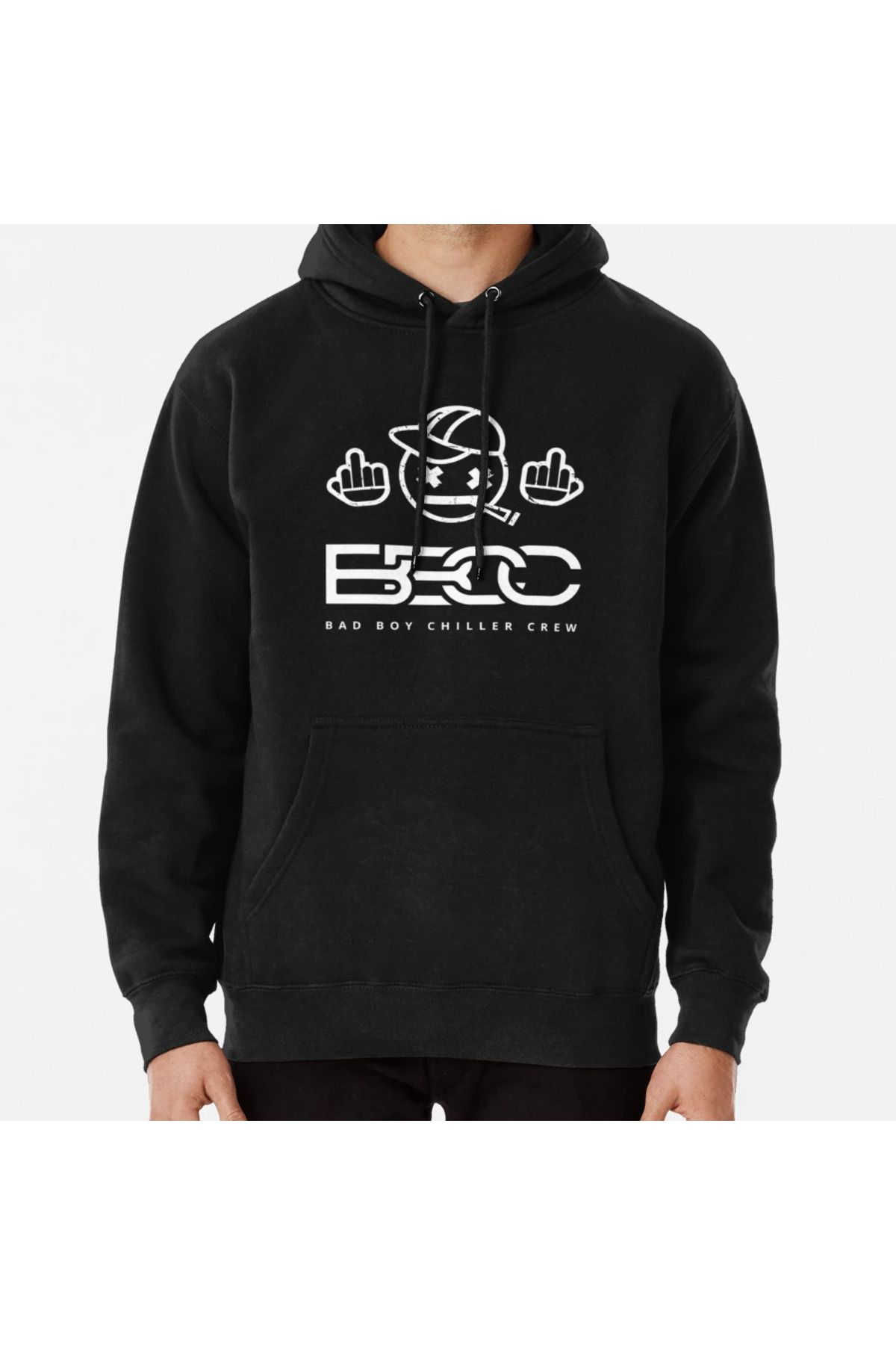 Qupa Butik-Bbcc Premium Quality Unisex Oversize Sweatshirt Hoodie - Fitbad Boy Chiller Crew 1