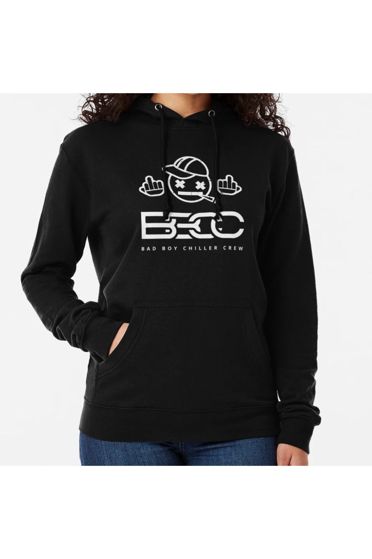 Qupa Butik-Bbcc Premium Quality Unisex Oversize Sweatshirt Hoodie - Fitbad Boy Chiller Crew 2