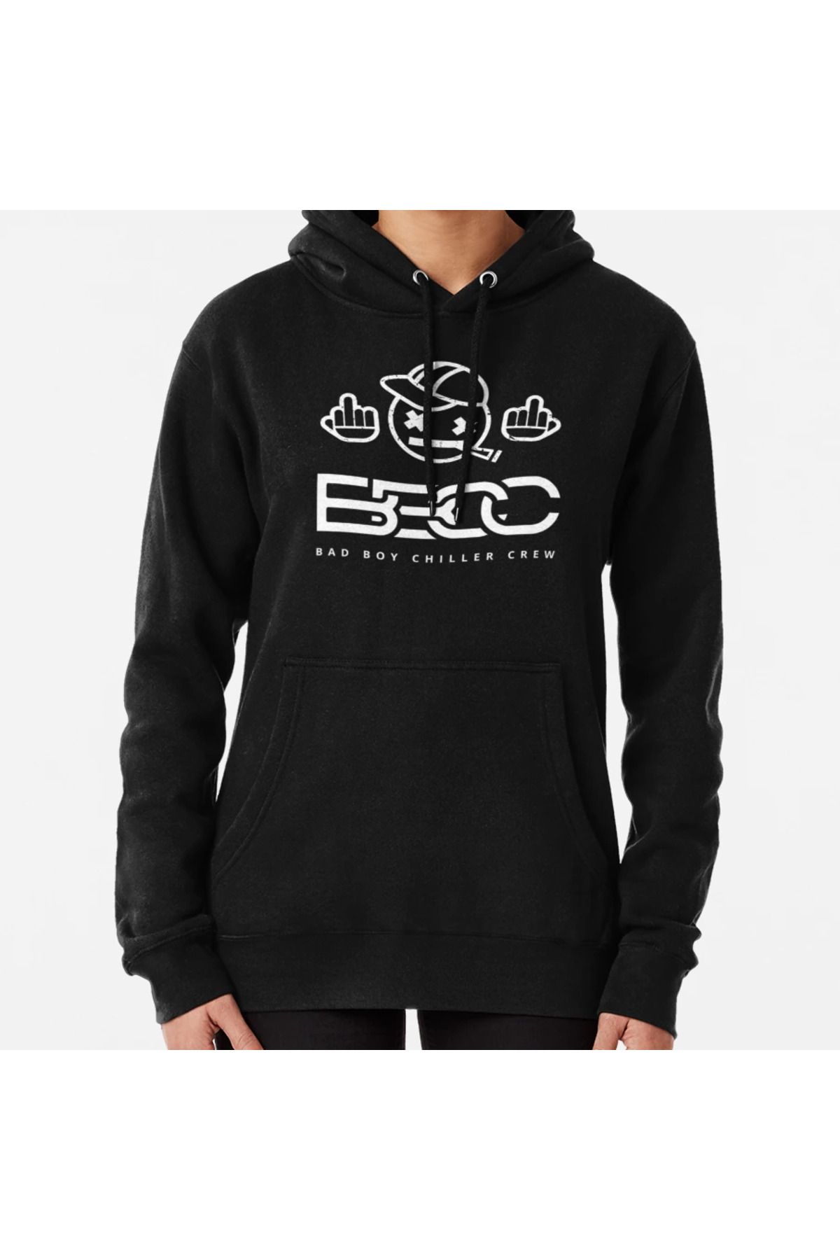 Qupa Butik-Bbcc Premium Quality Unisex Oversize Sweatshirt Hoodie - Fitbad Boy Chiller Crew 3