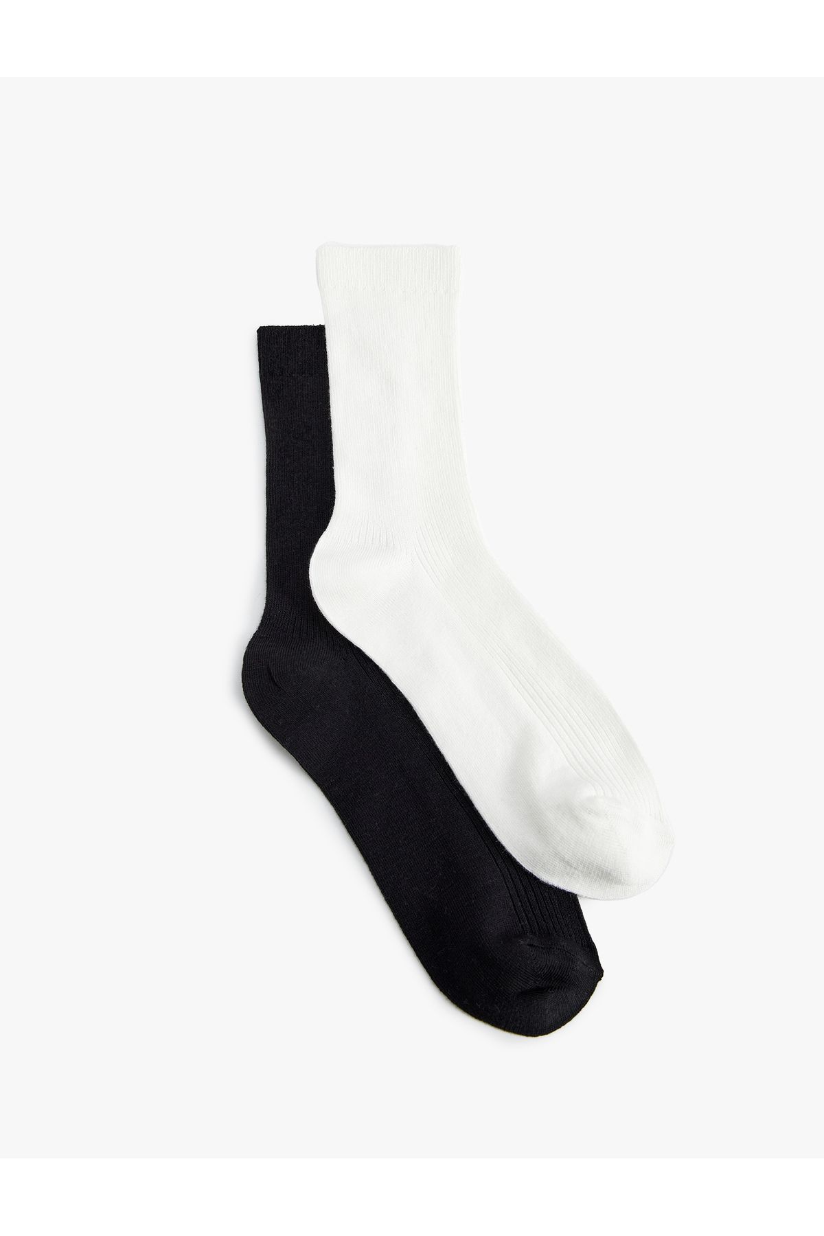 Koton-Socks - Black - Plain 1