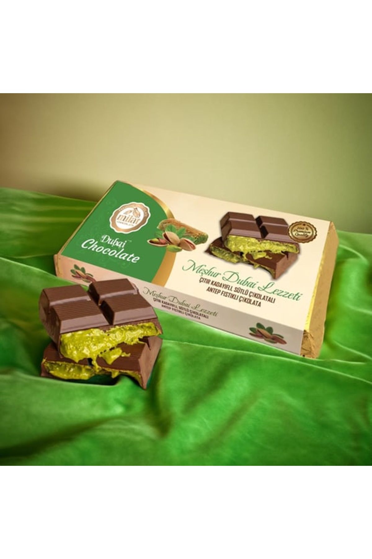 dubaï chocolate tel cacahuètes 185 g de cacahuètes