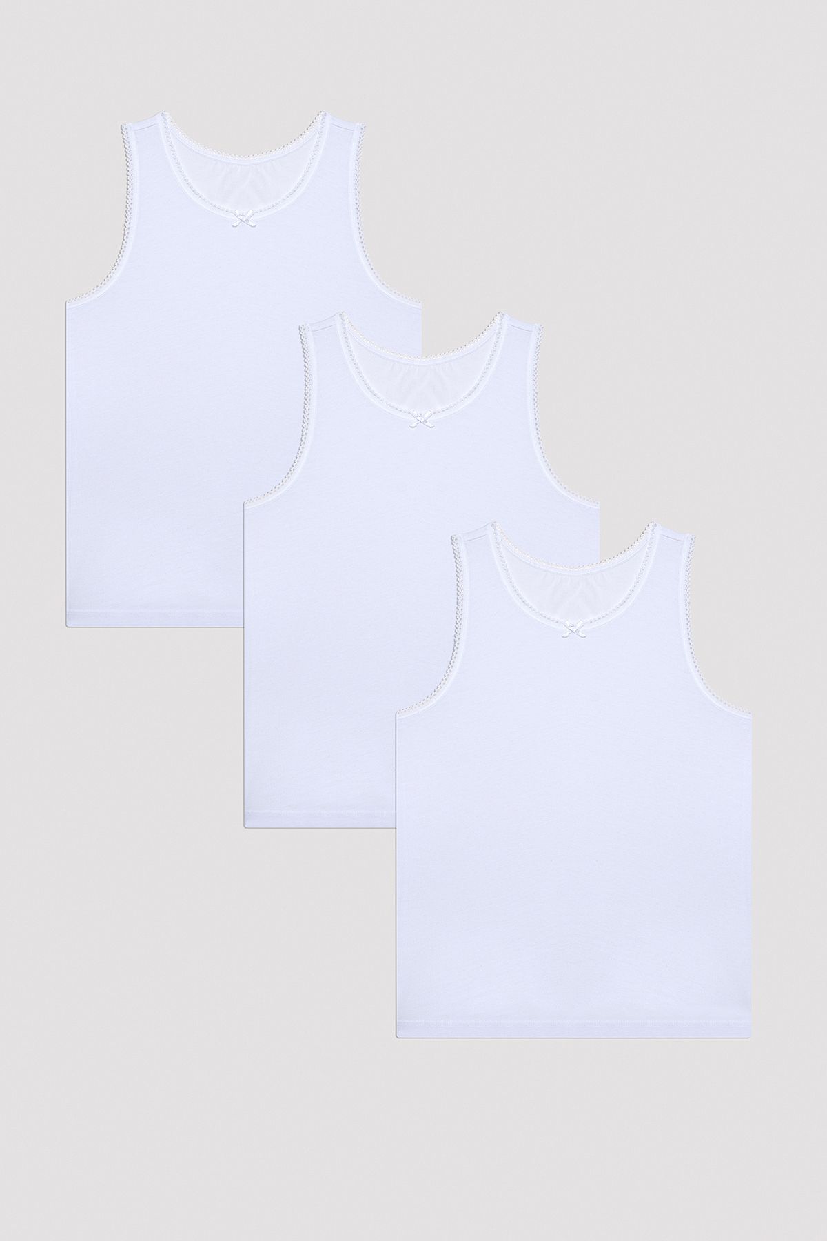 Penti-W Basic Girl's Tank Top - Σετ 3 πολύχρωμων 1