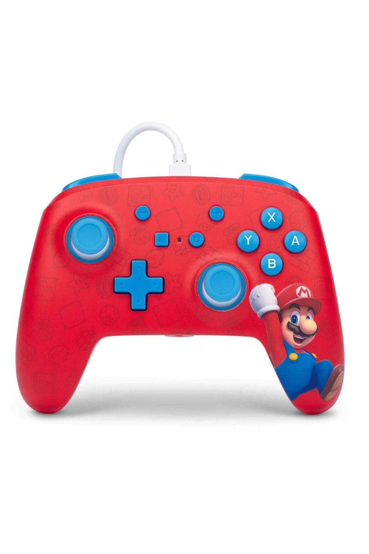 Powera-Enhanced Woo-hoo! Mario Wired Controller Nintendo Switch 1