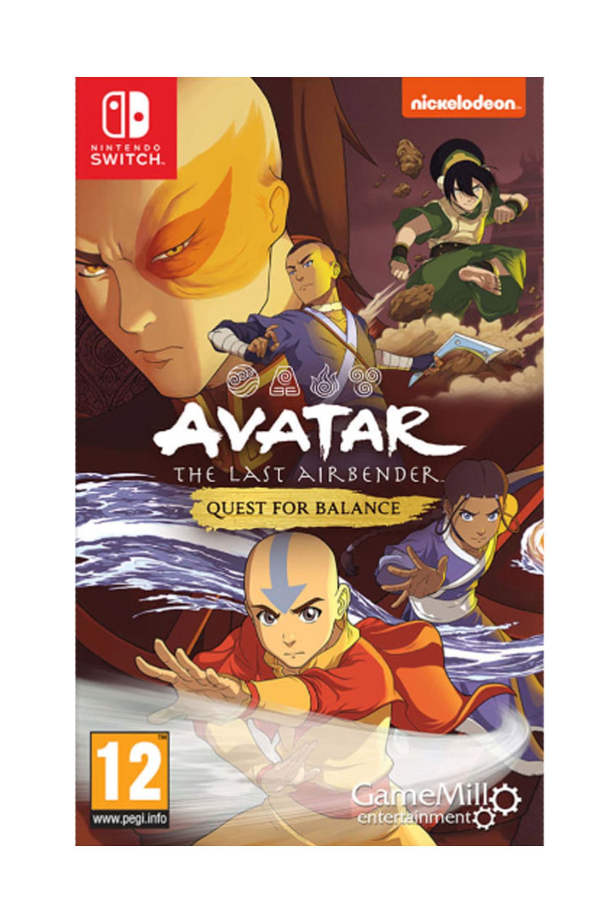 Gamemill-Avatar The Last Airbender Quest for Balance Switch 1
