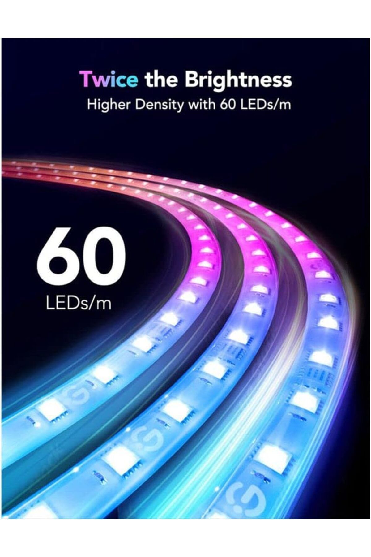 Goove-Govee M1 RGBIC LED Strip Lights 2 Meter (app supported) 6