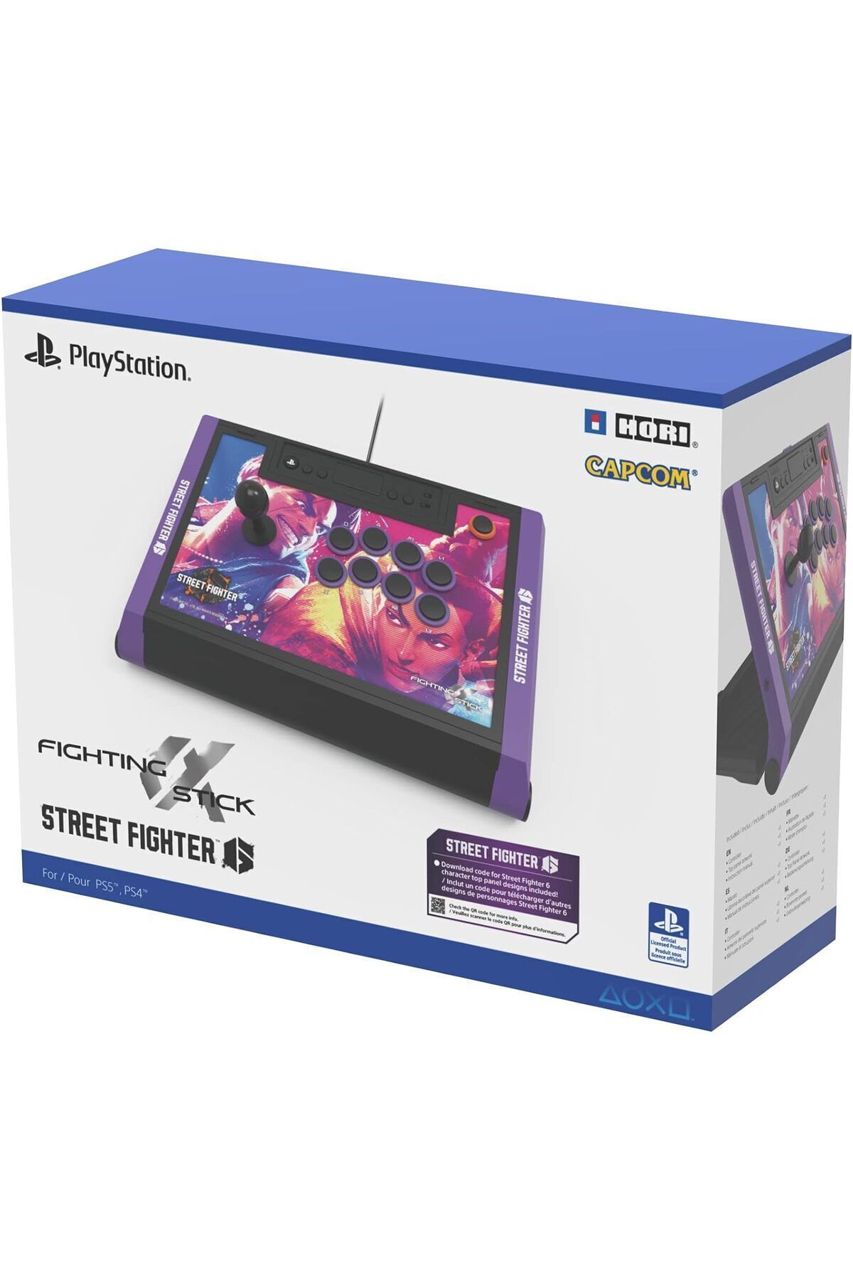 Hori-PS5 Fighting Stick Alpha (Street Fighter VI) 2