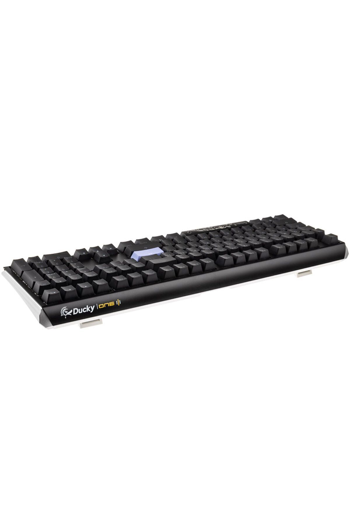 Ducky-One 3 Classic Black/White Fullsize 100% Cherry Blue Mechanical Gaming Keyboard 3