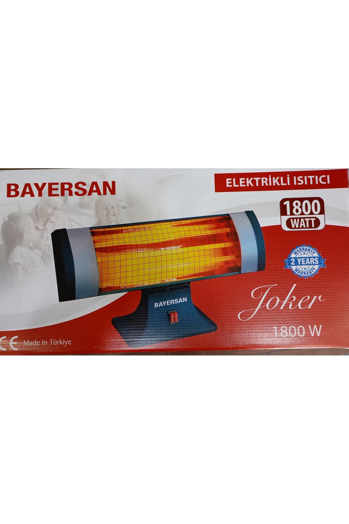 BAYERSAN JOKER 1800Watt elektrikli ısıtıcı