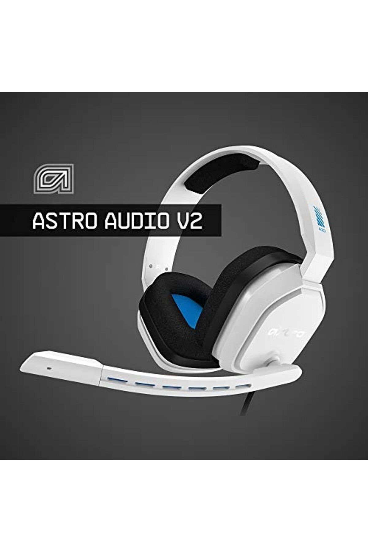 Astro-A10 White Gaming Headset 3.5 MM - PS4, PS5 4