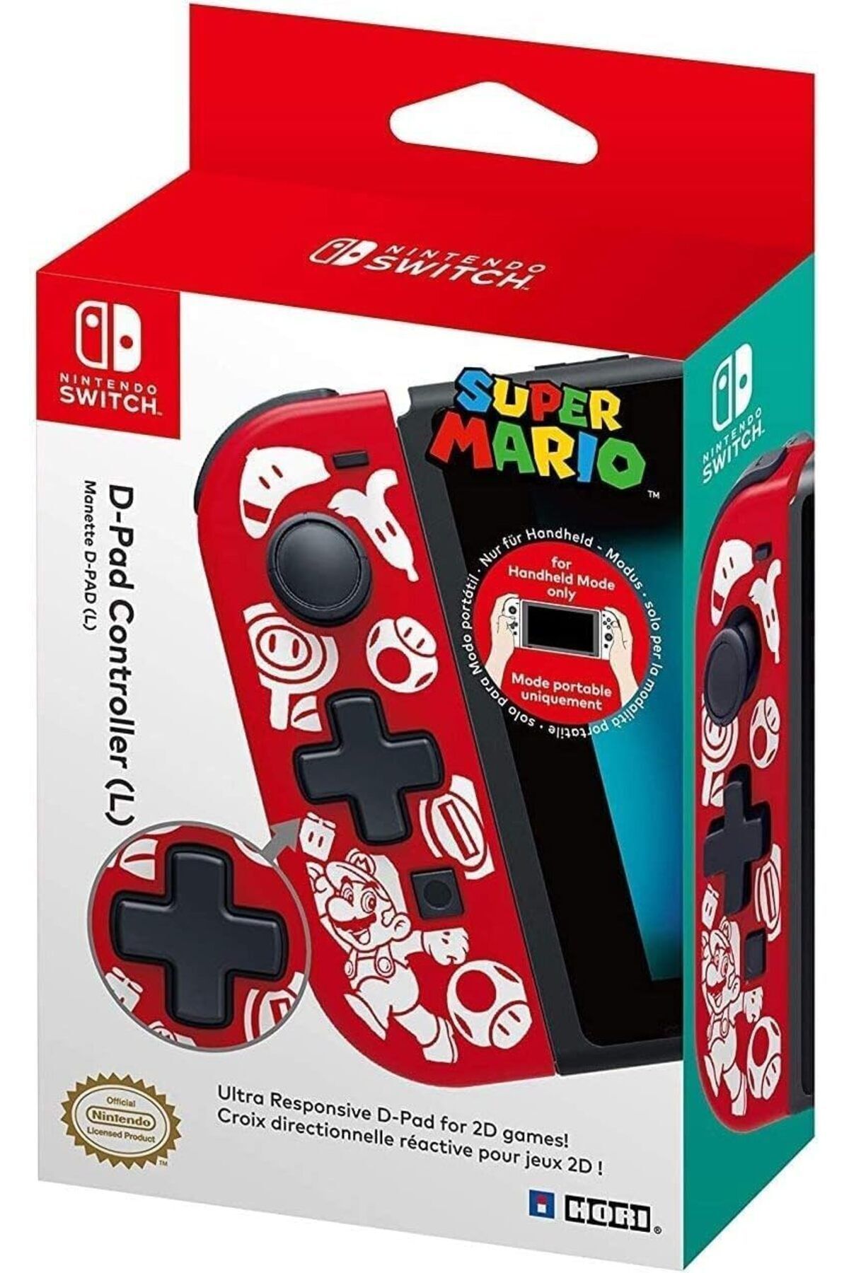 Hori-D-Pad New Mario Edition Controller 1