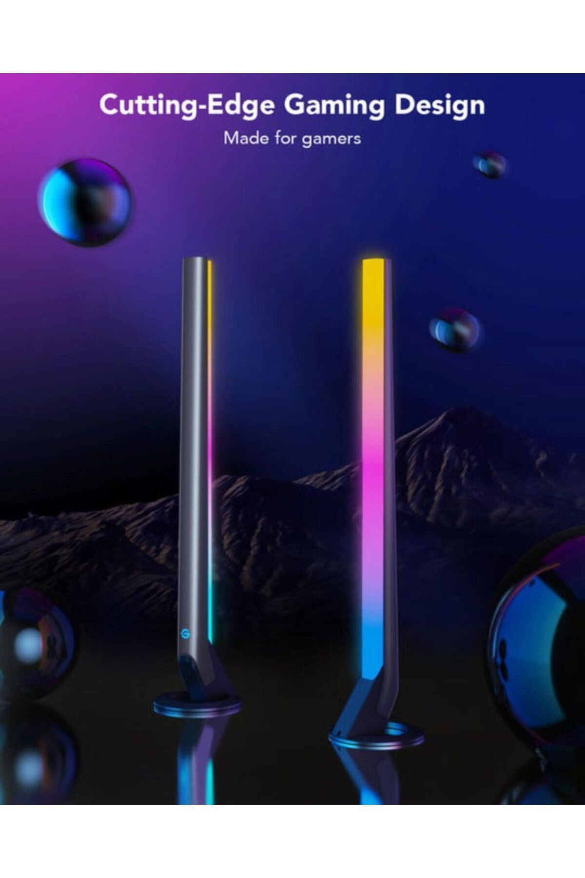 Goove-Govee RGBIC Wi-Fi Gaming Light Bars with Smart Controller 7