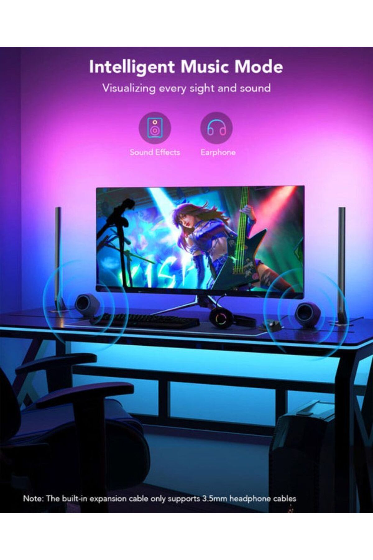 Goove-Govee RGBIC Wi-Fi Gaming Light Bars with Smart Controller 4