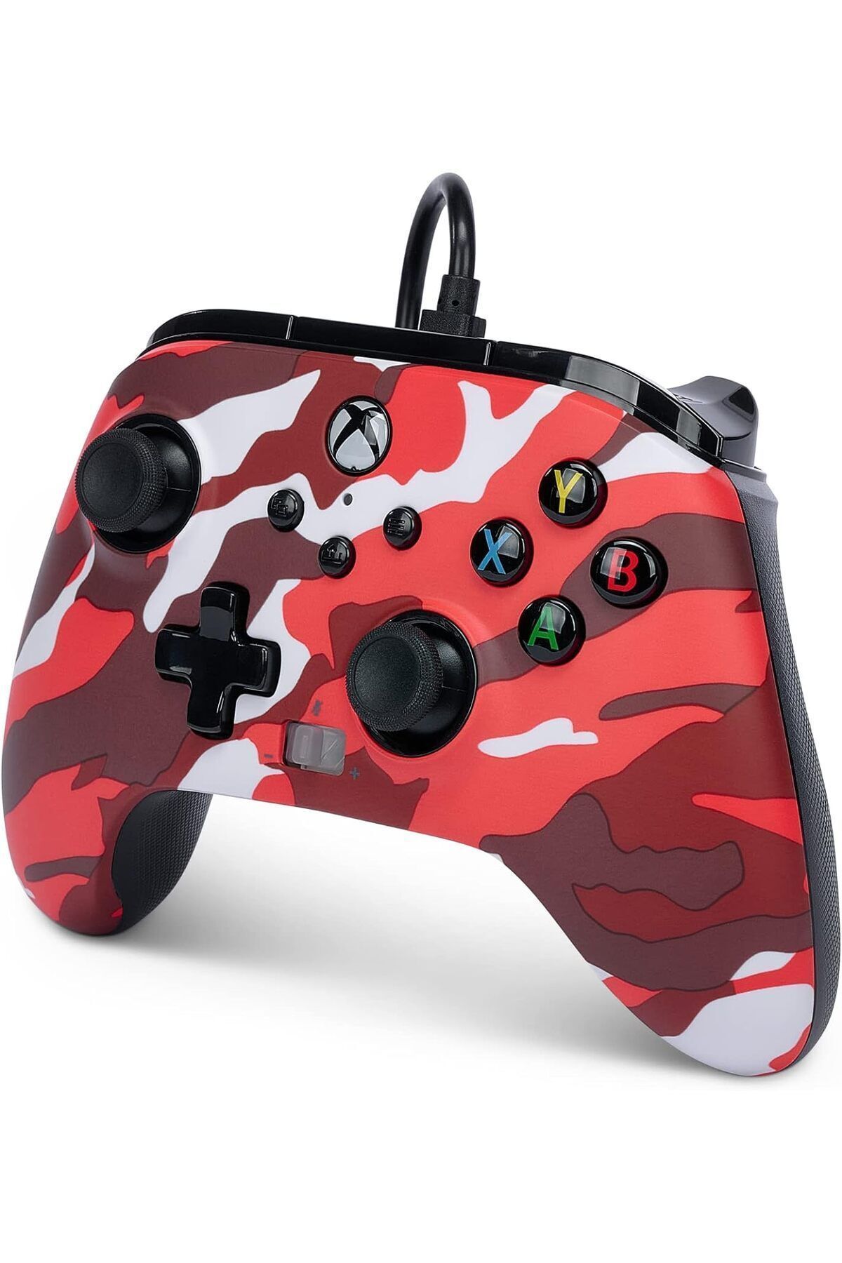 Powera-Enhanced Wired Controller for Xbox Series X|S - Red Camo 5