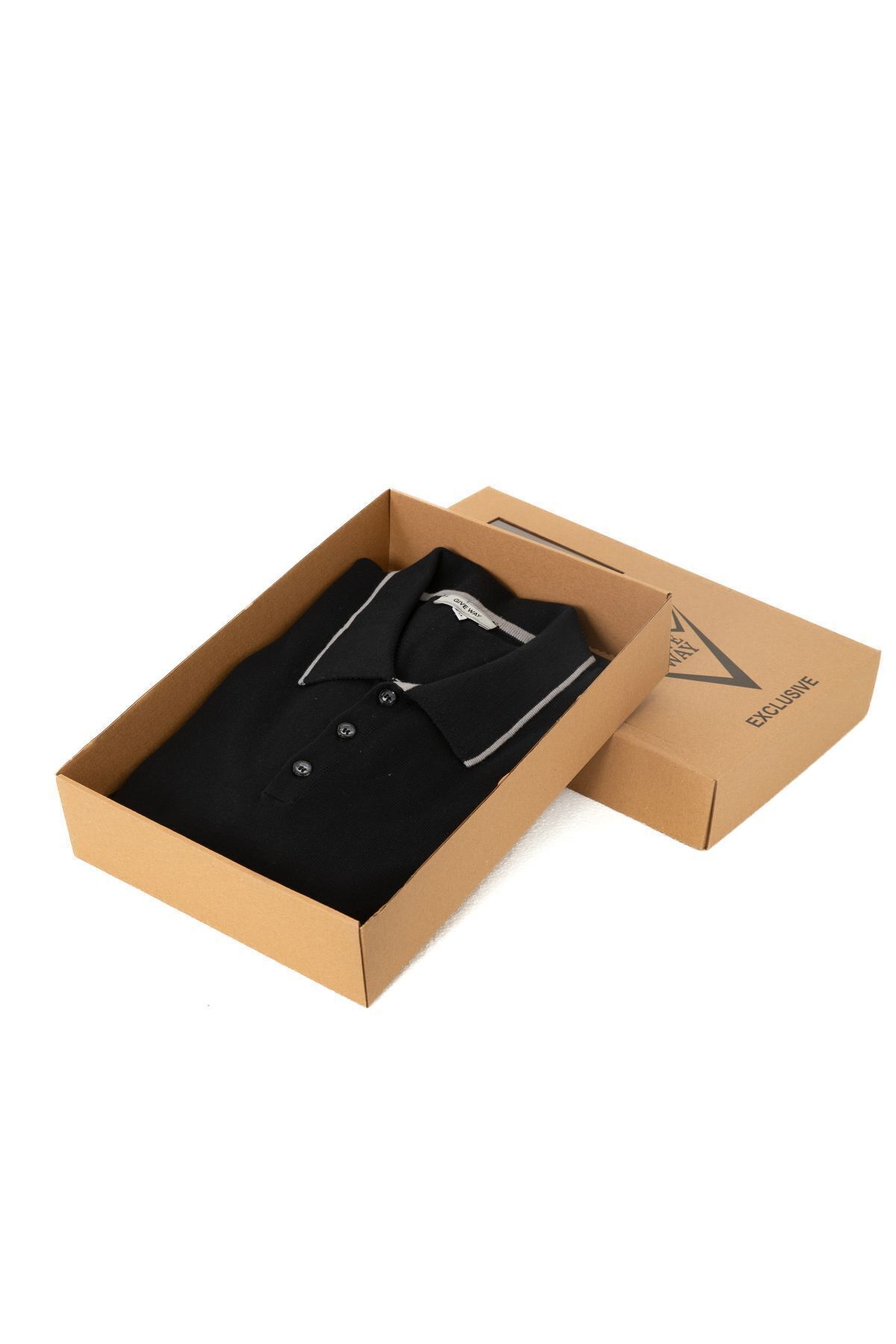 Give Way  Erkek Pamuk Triko Kazak (HEDİYE KUTULU) - Görsel 8