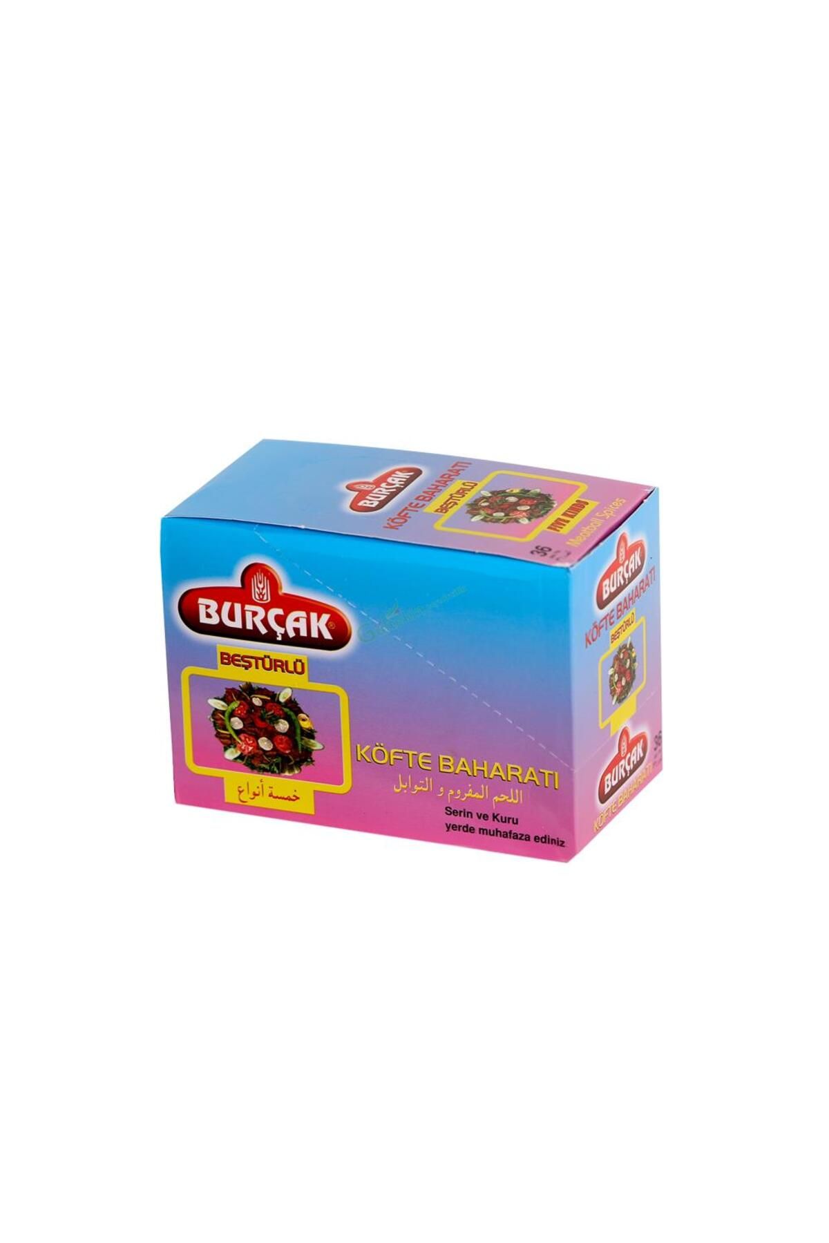 BURÇAK Beştürlü Köfte Baharatı (36 Adet-1 Kutu ) 250 gr