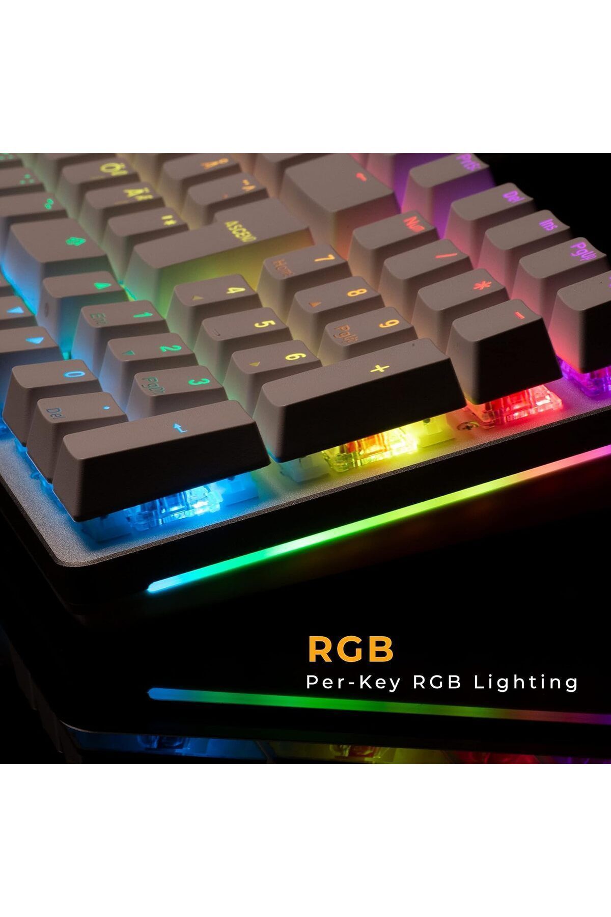 Glorious-GMMK2 RGB Mechanical 96% Gaming Keyboard - White 5