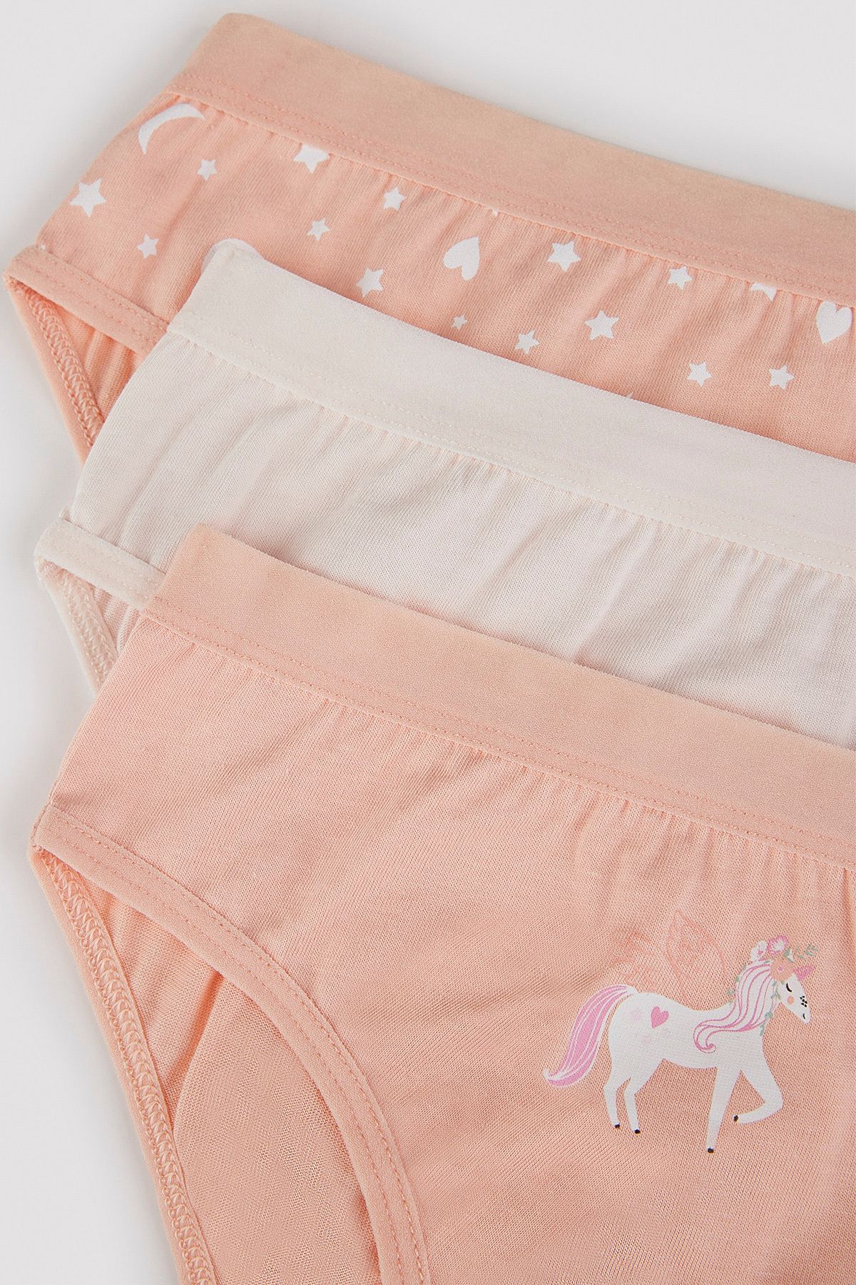 Penti-Girl's Sparkle 3-Piece Slip Panties 5