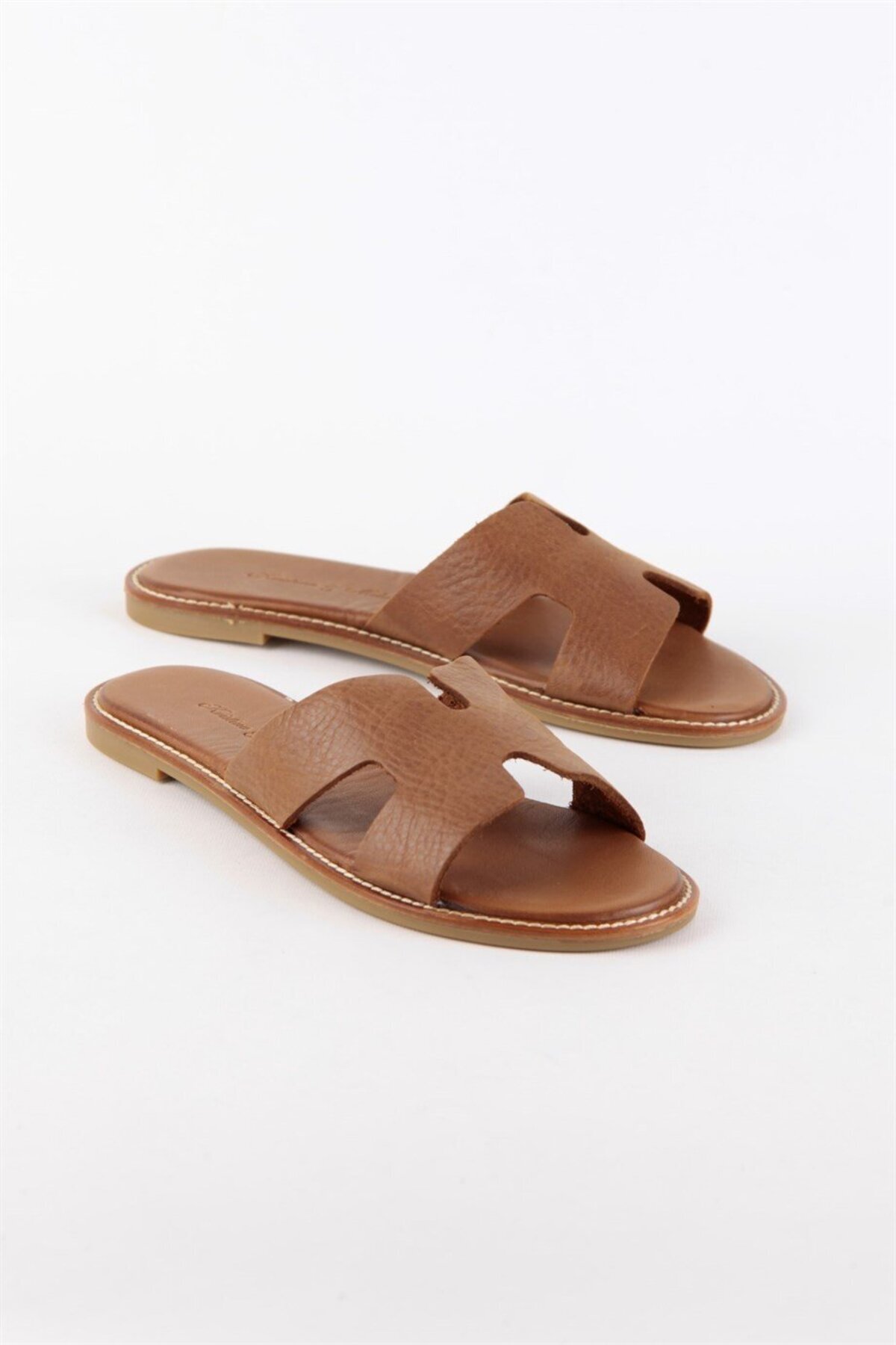 NILUFARR-Helen Tan Genuine Leather Women's Slippers 4