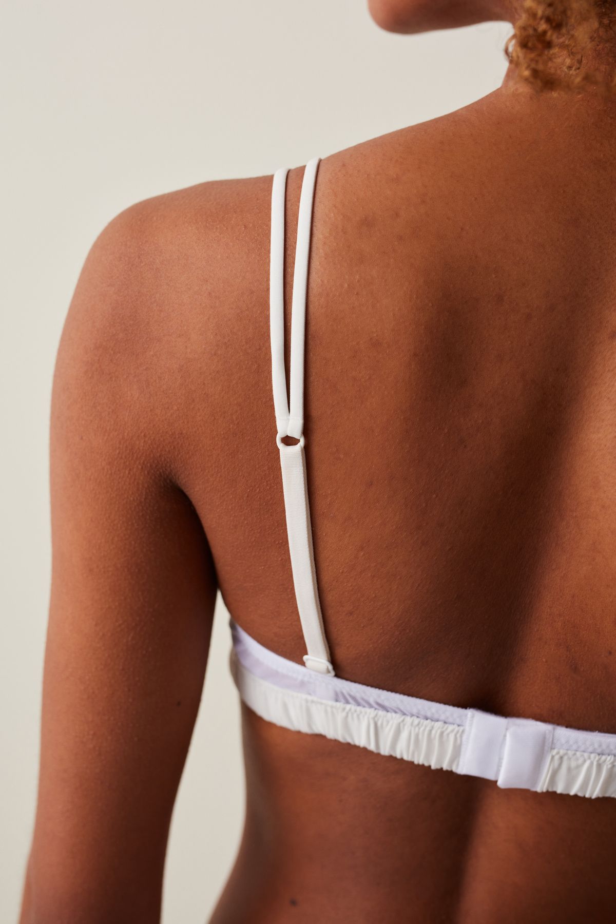 Penti-Satin Broken Scallop Triangle - No Padding and No Underwire Bra 6