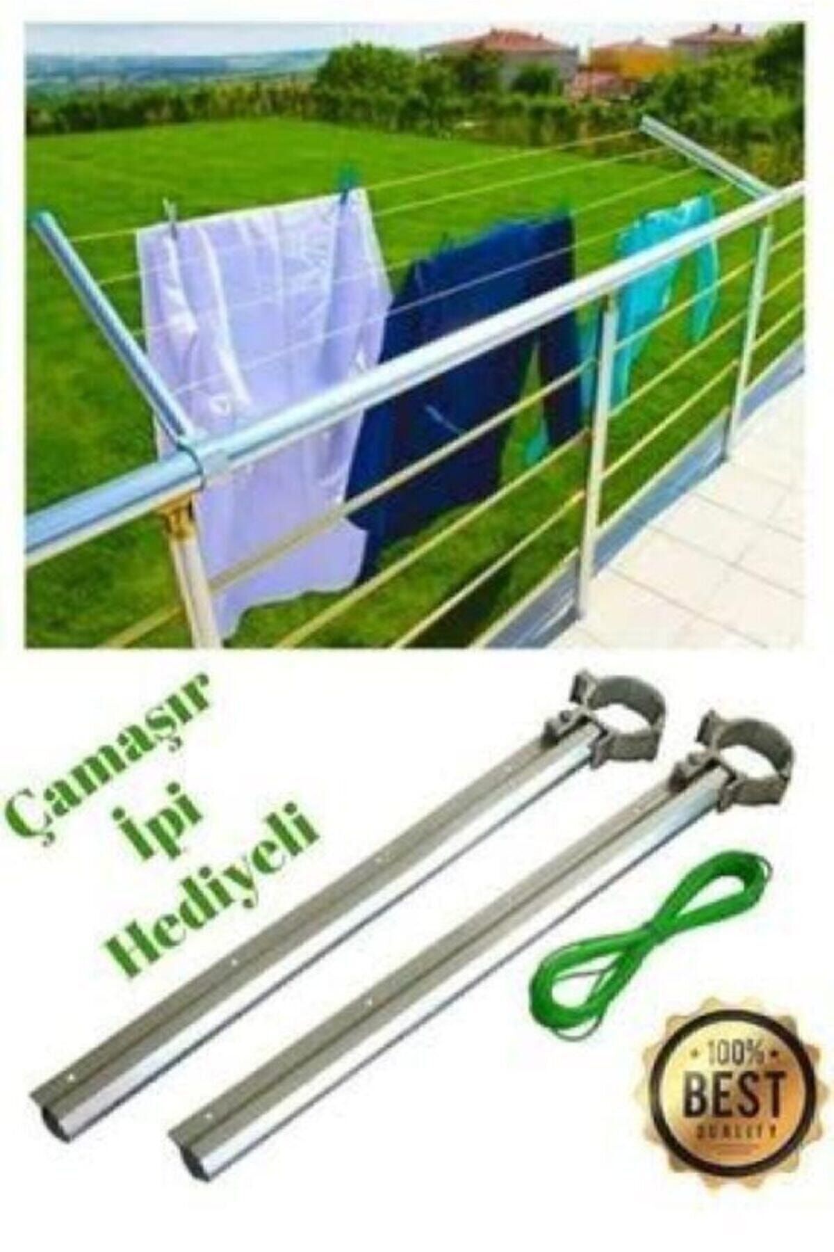 teknotrust Balkon Çamaşır Kurutma Askılıgı Alüminyum Küpeşte