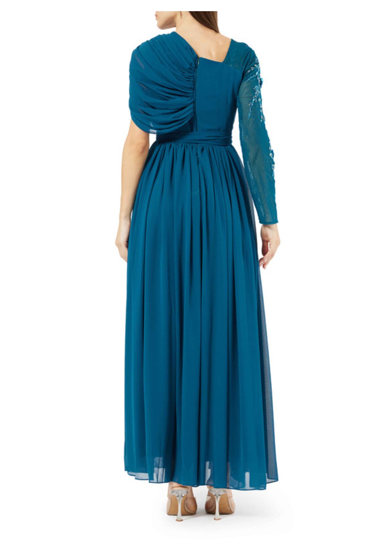 Amri-Ruched Chiffon Dress 4