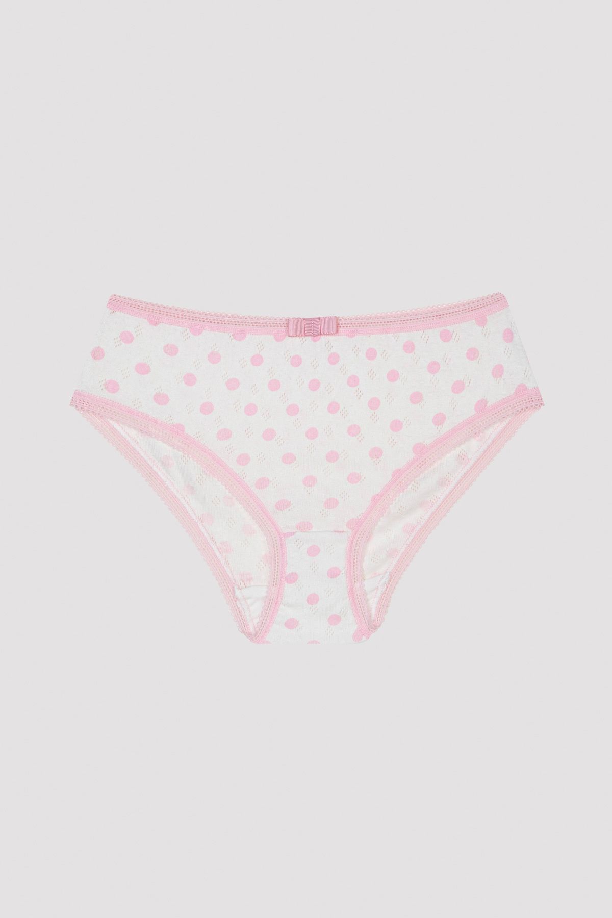 Penti-Girl's Polka Dot Floral Patterned 5-Piece Slip Panties 2