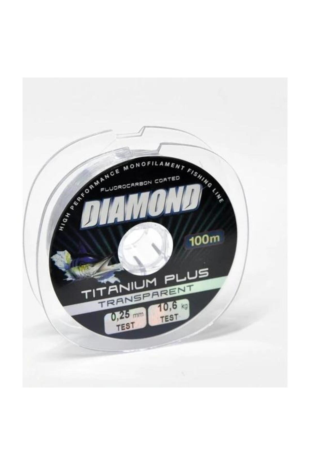 BAUER Diamond Titanium Plus Power 0,40 Mm 100Mt Makara Misina - Renk: Füme 21.2 Kg
