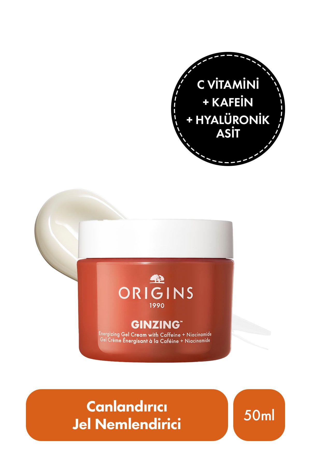 مرطوب کننده ژل احیا کننده Origins Ginzing™ 50 میلی لیتر