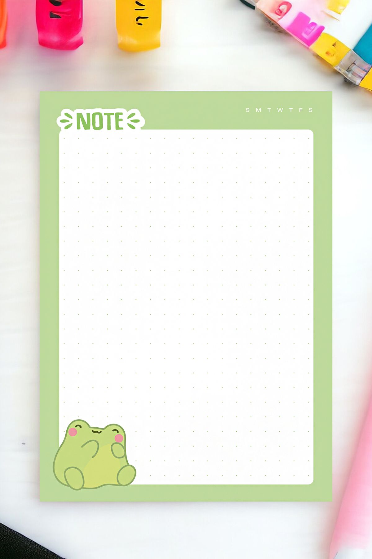 Copyder-A6 Cute Notepad 50 Sheets Notepad Memopad 3