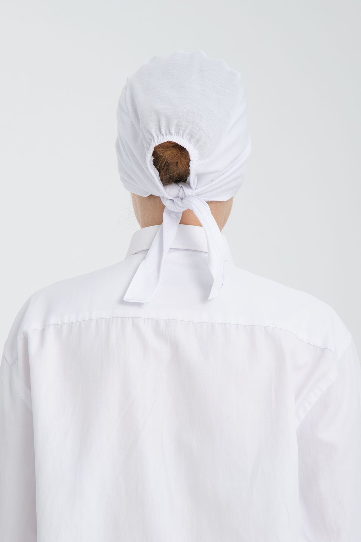 Wega Moda-Καπό Hijab χωρίς ραφή από 100% βαμβάκι - Με δέσιμο μεγάλου όγκου 3
