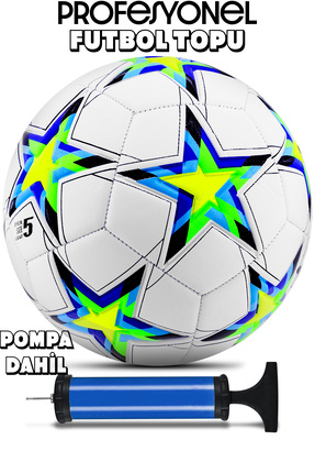 Telvesse Orijinal Futbol Topu Wind Şişirme Pompalı Sert Zemin Halı Saha Futbo...