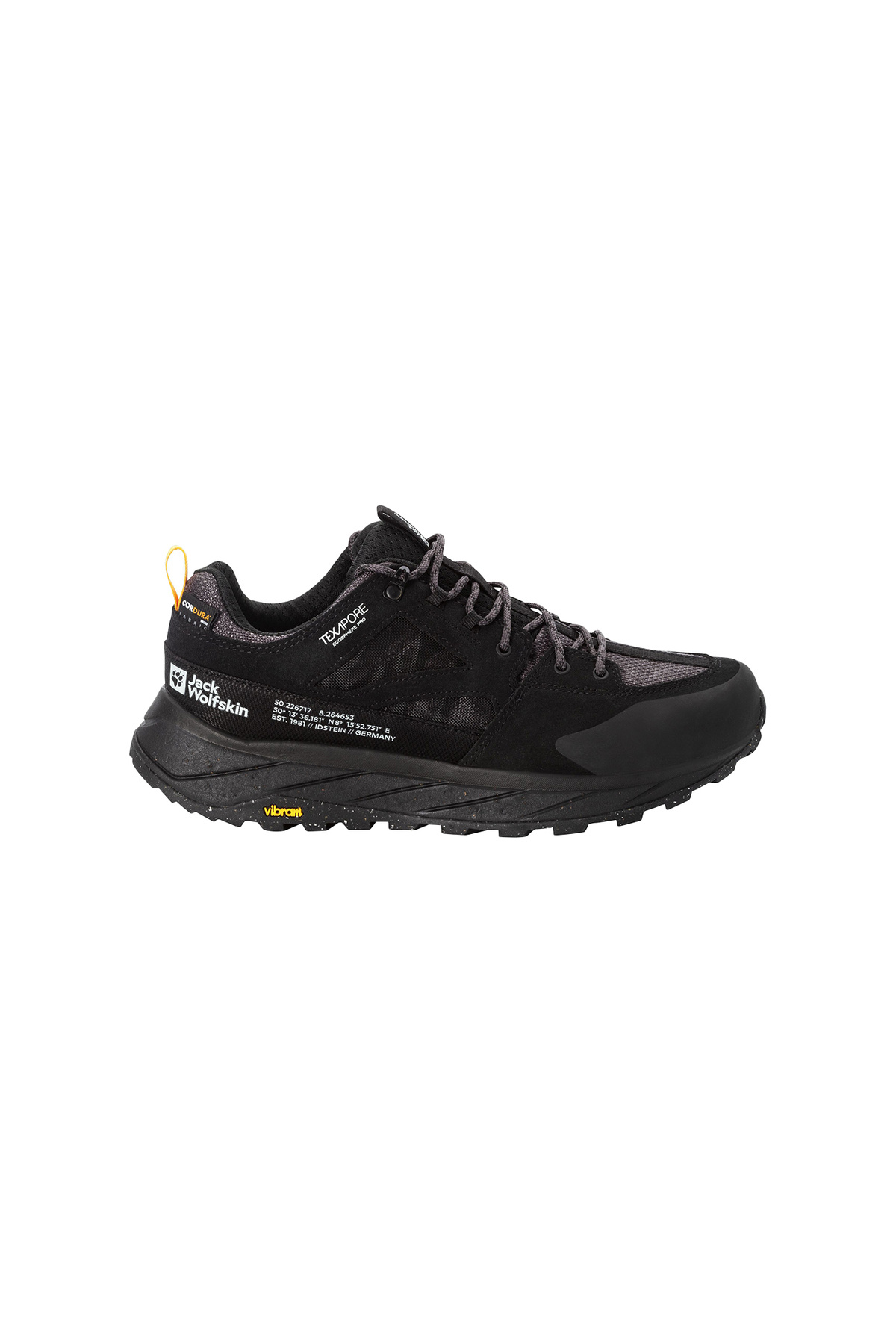 جک ولف اسکین کفش بیرونی مشکی مردانه Terraquest Texapore Low MEN'S OUTDOOR