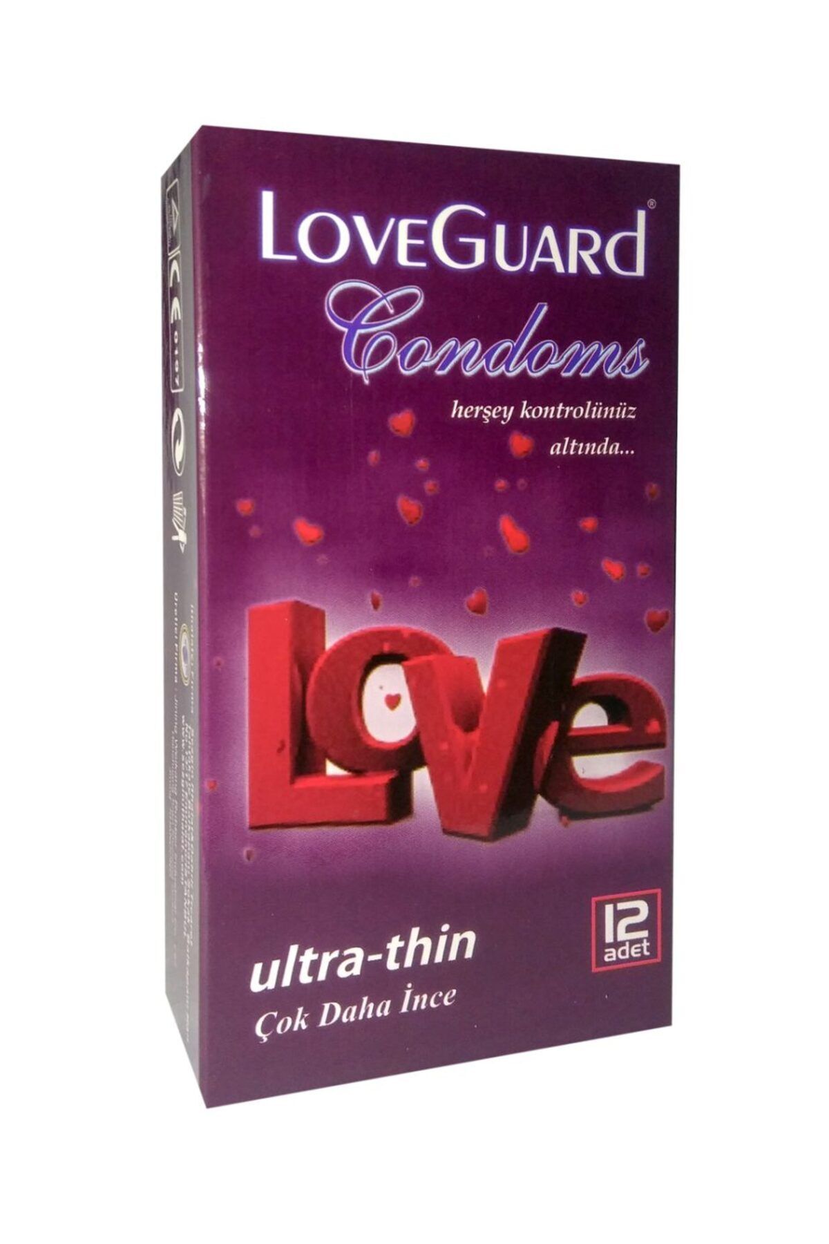 Love Guard LoveGuard Ultra Thin ( Kokulu Çok Daha İnce ) Prezervatif