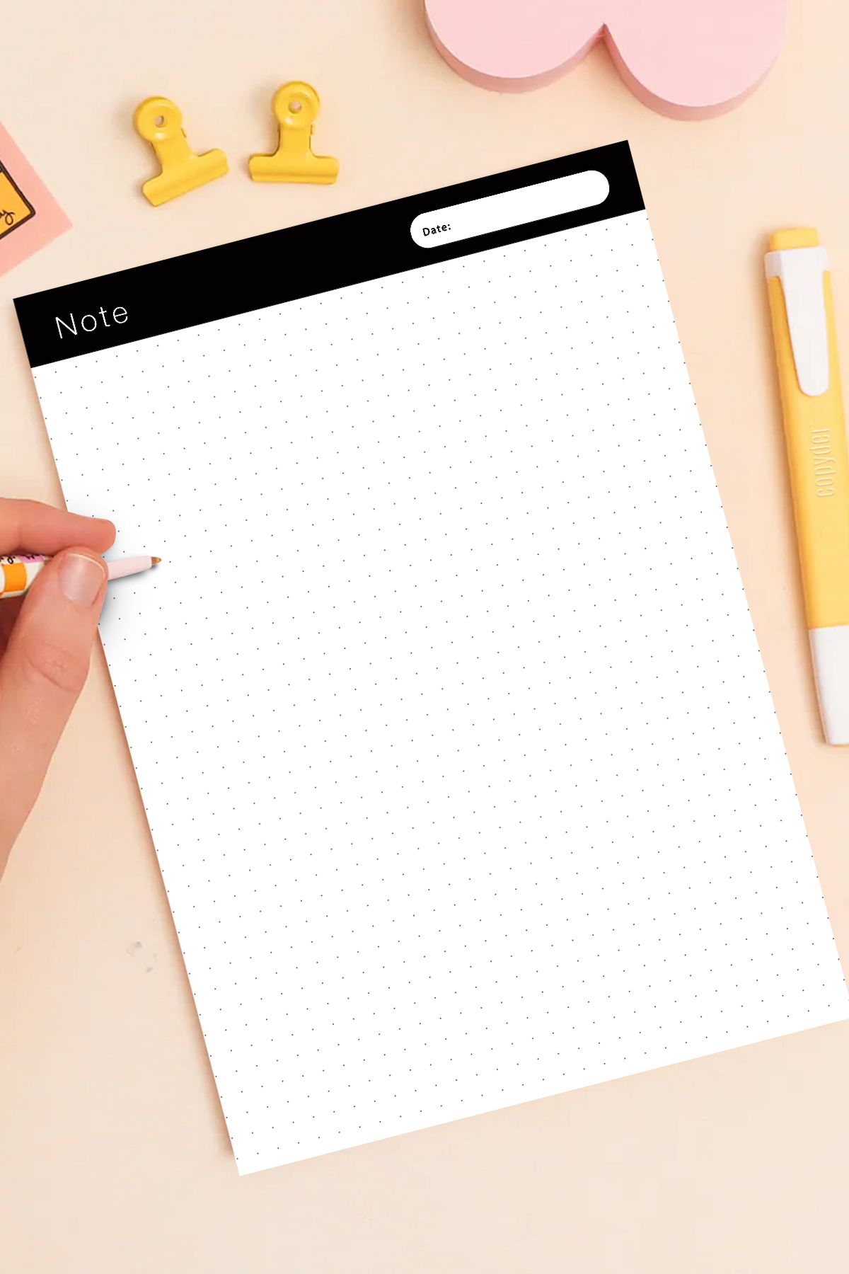 Copyder-A5 Notepad Memo Notebook 50 Sheets 2