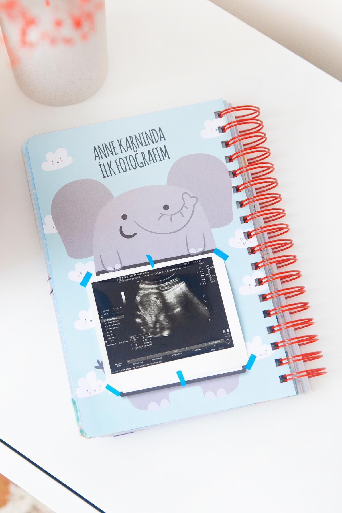 Le Color Bebek Anı Defteri Erkek Stickerlı + Çekim Ve Zeka Kartları Seti fotoğrafı 2 (önizleme)