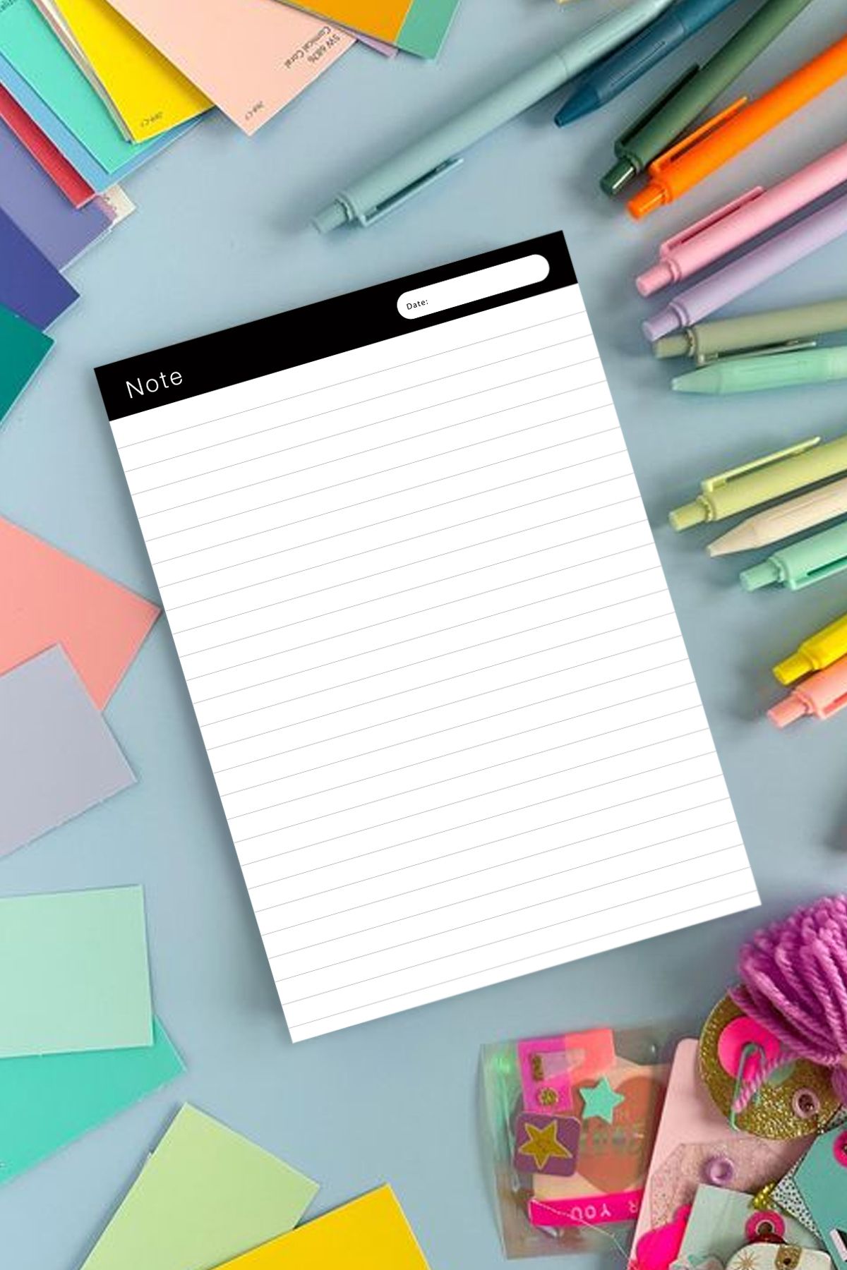 Copyder-A5 Notepad Memo Notebook 50 Sheets 3