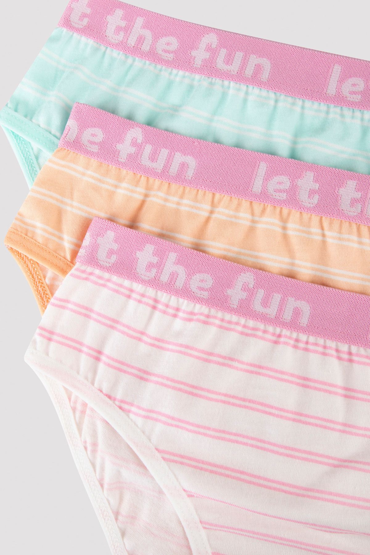 Penti-Girl's Let The Fun 3-Piece Slip Panties 5